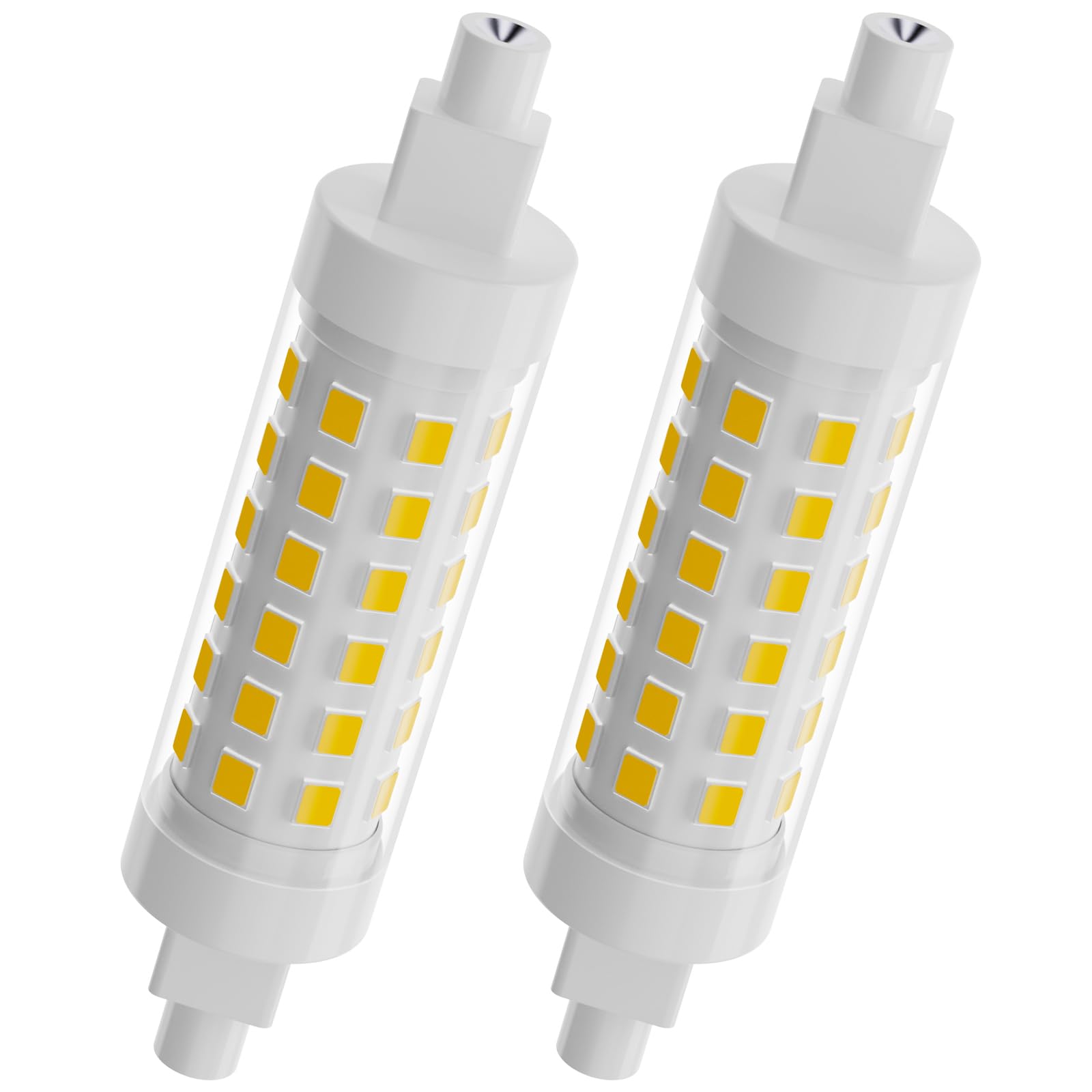 Taiyaloo R7S Led Bulb 78Mm 100W T3 Halogen Bulb Equivalent Dimmable J Type Linear Double Ended Floodlight Bulbs For Work Security Landscape Lights Floor Lamps 120V 9W Natural White 4000K 2 Pack