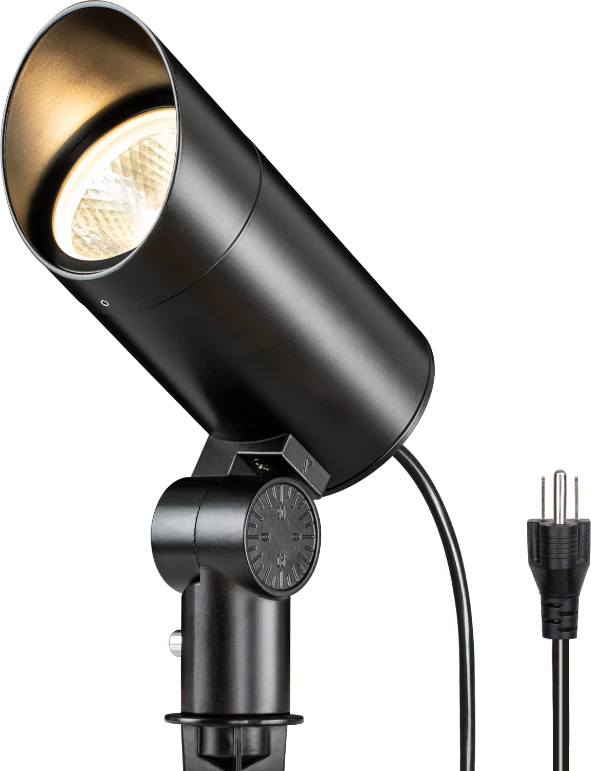 SUNVIE 30W Outdoor LED Spotlight 120V Waterproof Landscape Spotlights 3000LM Ultra Bright Spot Lights Outdoor 3000K Warm White L