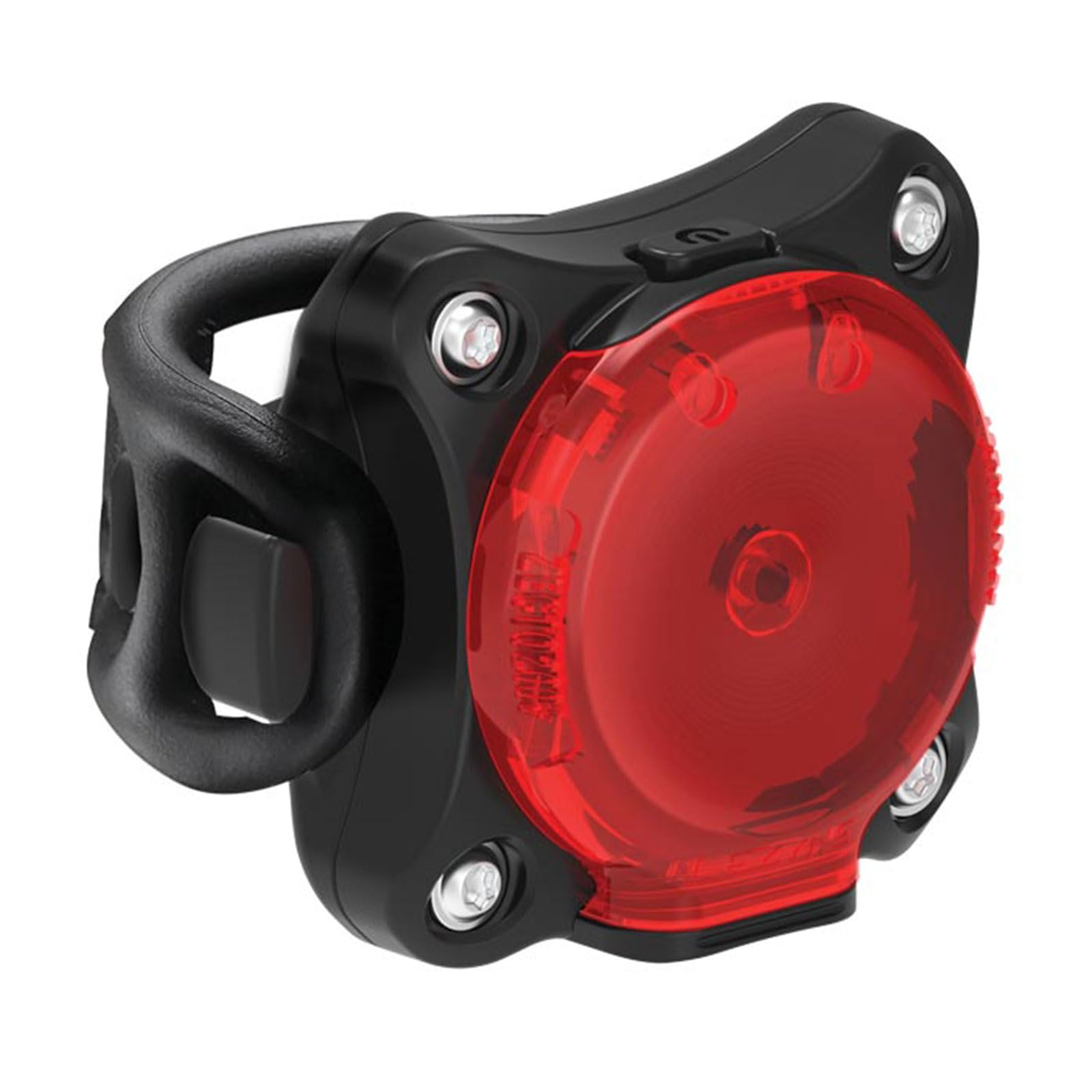 LEZYNE Zecto Drive 200+ Bicycle USB Rechargeable IPX7 Waterproof LED Rear Light w/Multiple Solid & Flash Modes | Silicone Rubber