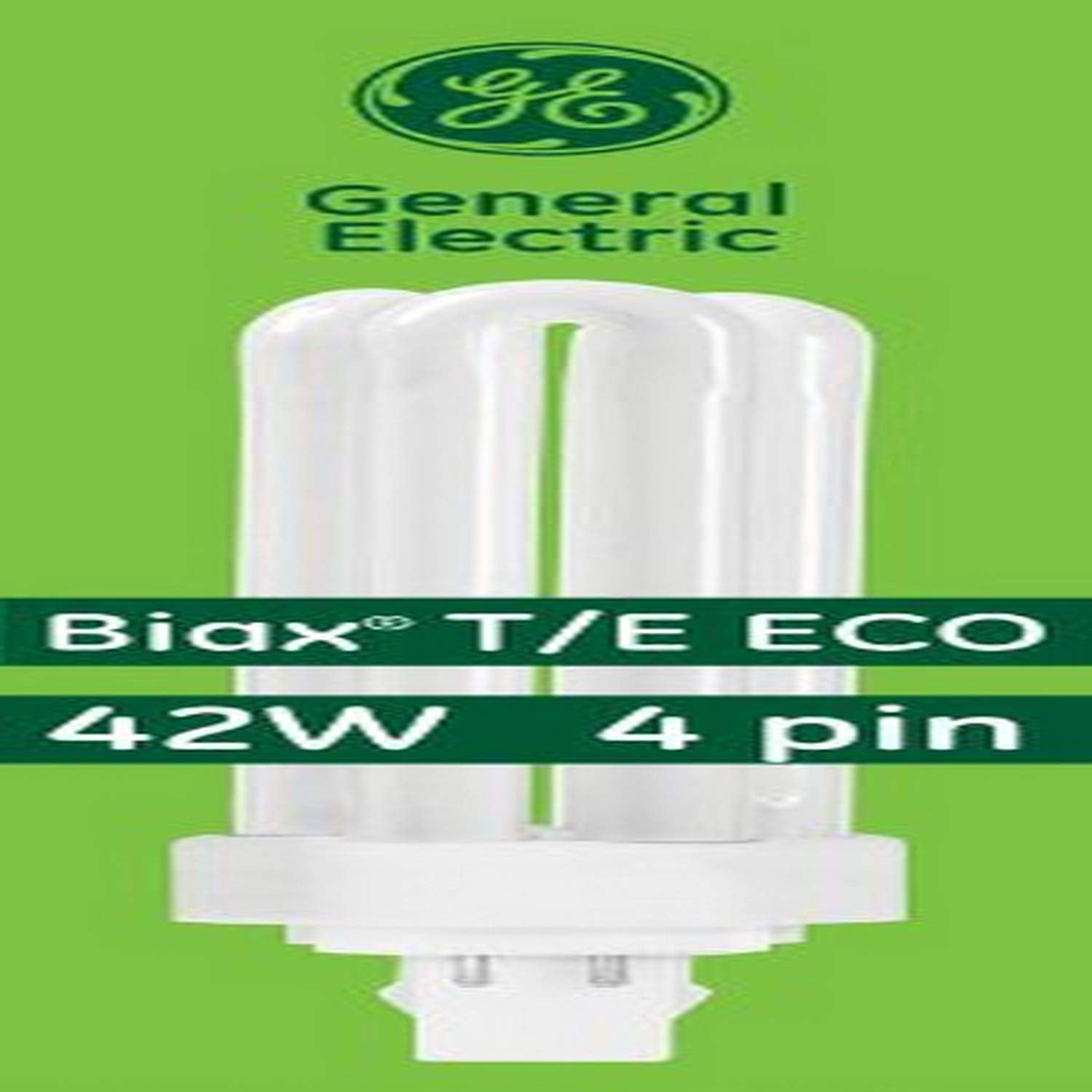 GE Lighting Energy Smart CFL 97636 42-Watt 3200-Lumen Triple Biax Light Bulb with Gx24-Q4 Base 10-Pack