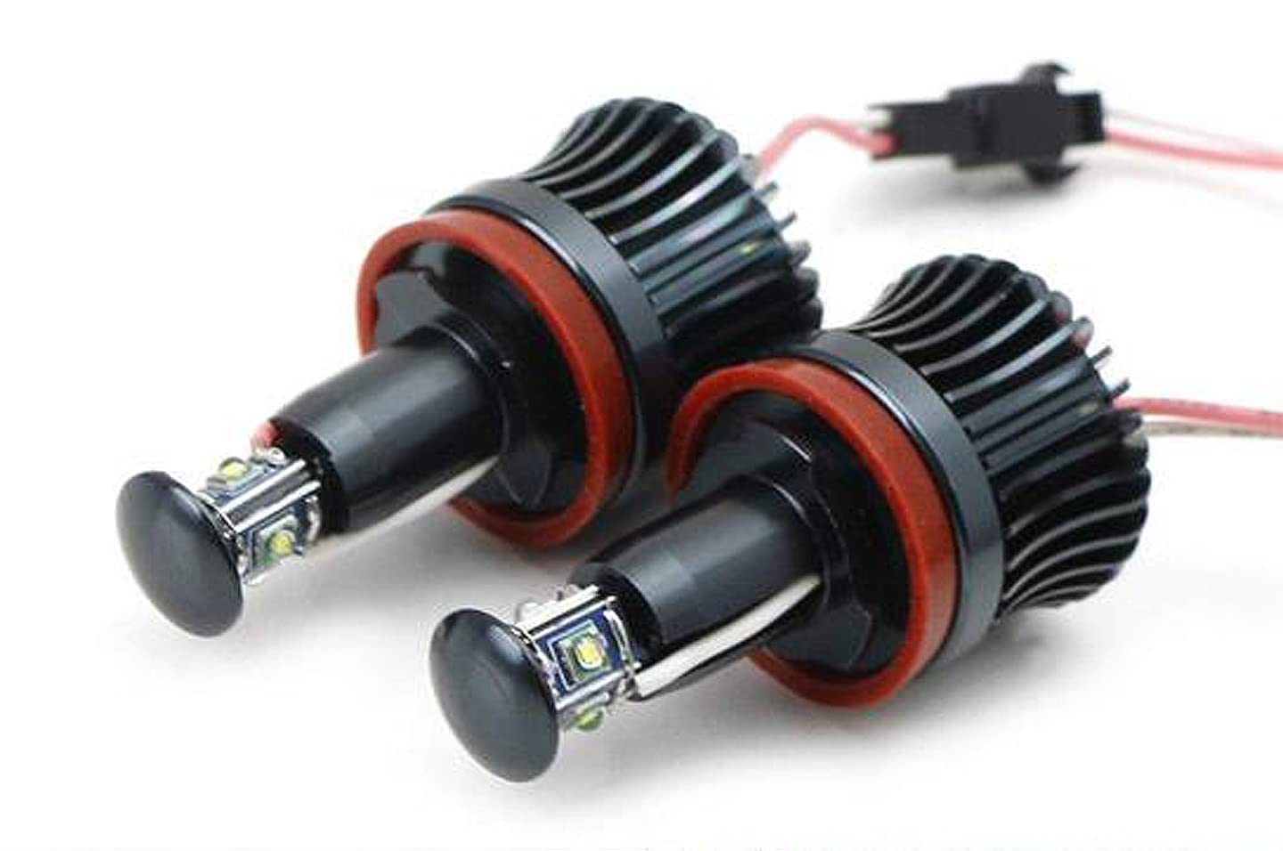 Icbeamer H8 Cree Led Angel Eye 360-Degree Halo Bulb Light Lamp Xenon White For Bmw E60 E61 E90 E92 E70 E71 E82 E89