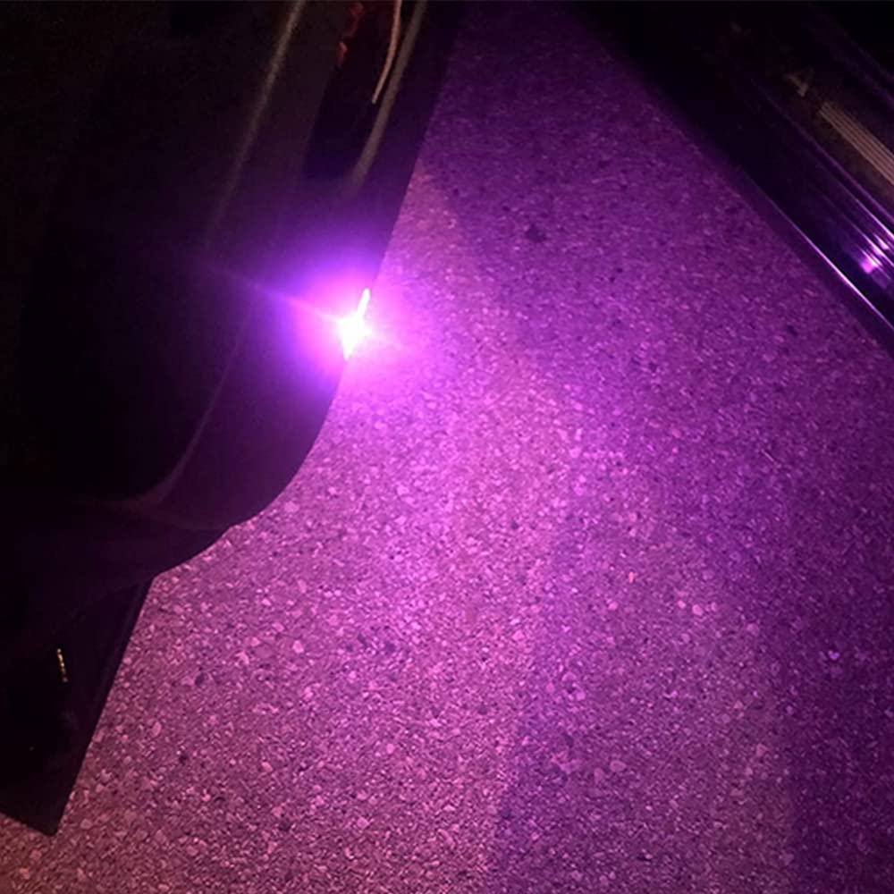 Blyilyb 12-Pack Pink Color Replacement Stock # 194 T10 168 2825 W5W 175 158 Bulb 5050 5 Smd Led Light 12V Car Interior Lighting For Map Dome Lamp Courtesy Trunk License Plate Dashboard Parking Lights