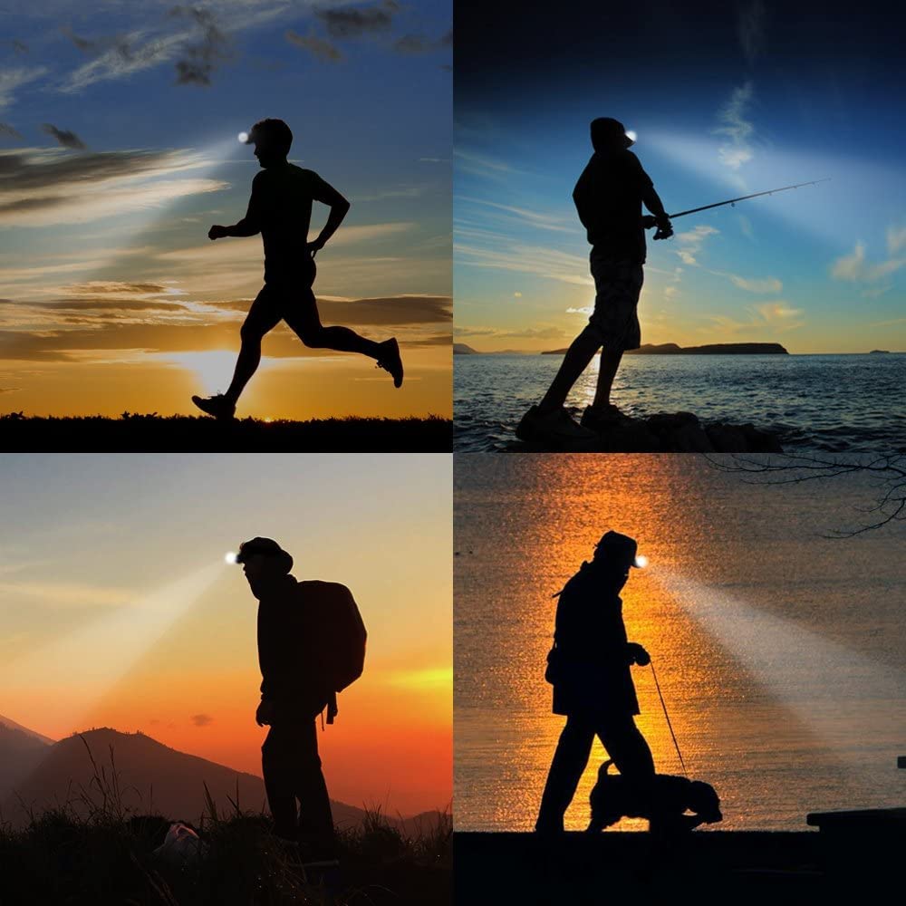 Lhotse Ultra Bright Rechargeable Clip-On Led Cap Light - Waterproof Headlamp For Outdoor Use