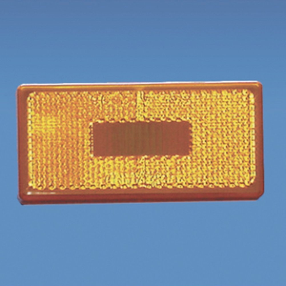 Creative Pro Fasteners Unlimited 89-181A Amber Rectangular Replacement Lens