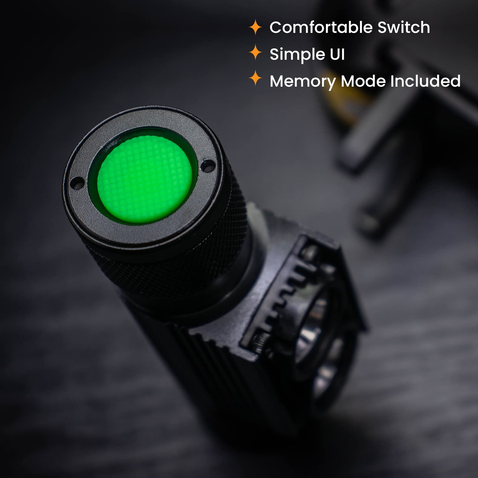 Sofirn Headlamp, 1200 Lumen Rechargeable LED, Waterproof, Aluminum, Model NBT-001, Black, Ideal for Camping and Outdoor Activities