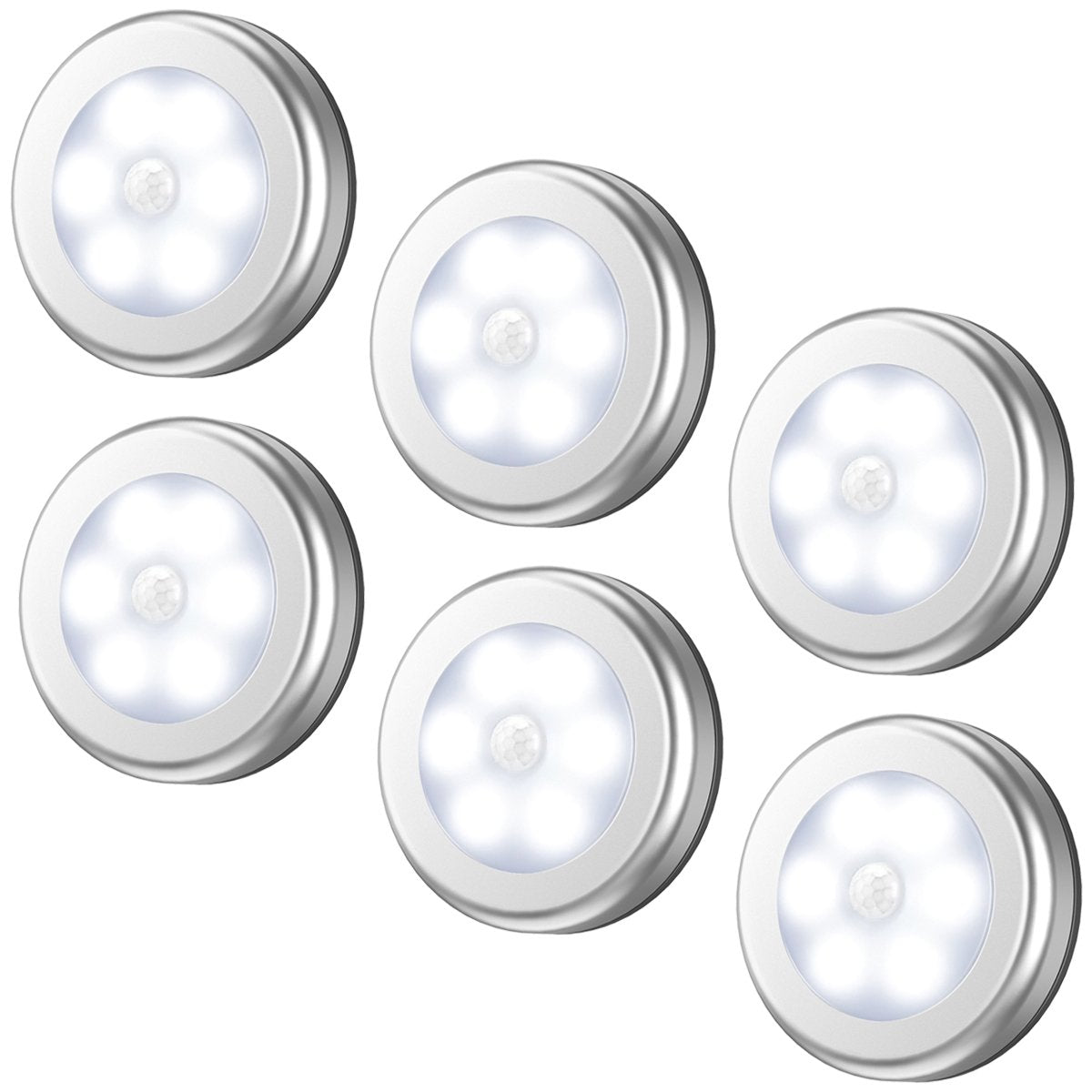 Amir Upgraded 3.15    Motion Sensor Light, Cordless Battery-Powered Led Night Light, Stick-Anywhere Closet Lights Stair Lights,