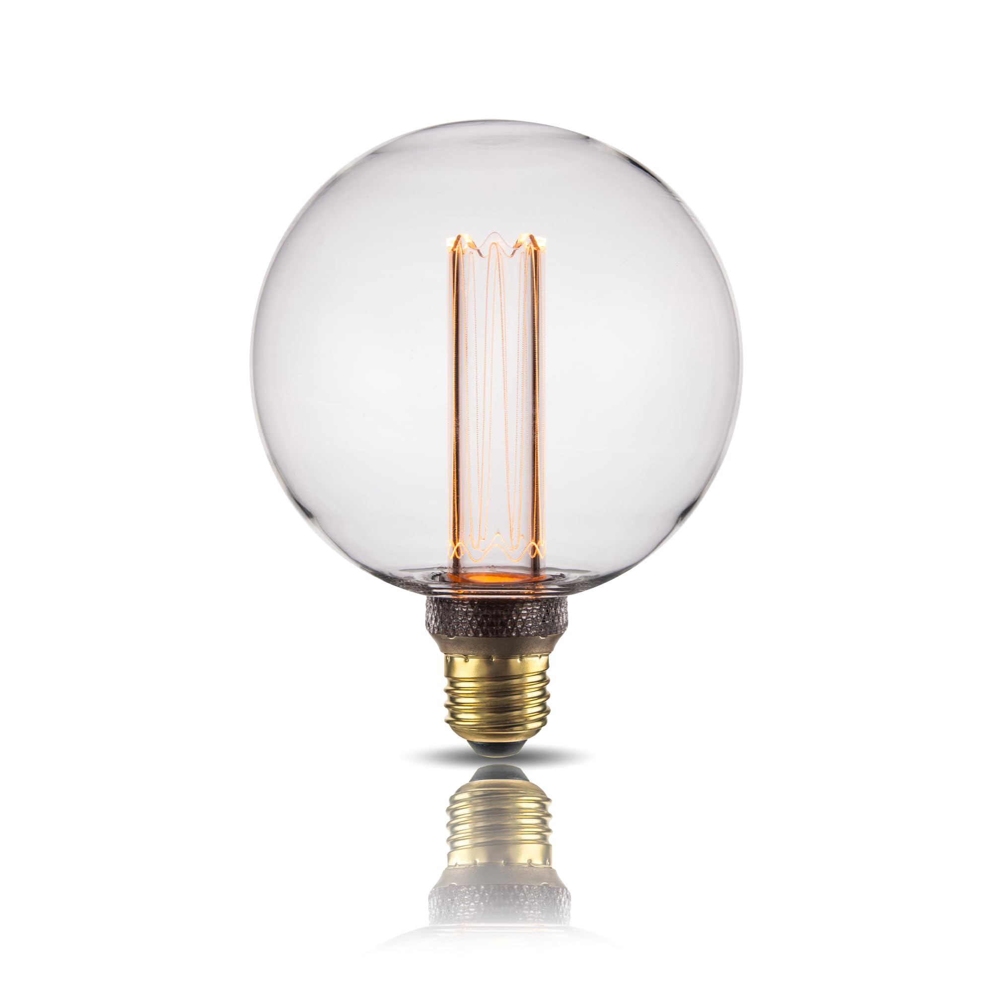 Harwez Large Globe Light Bulb, Vintage Edison Dimmable Led Bulb, 3.5W Low Lumen Eye-Caring Soft Dim Lighting For Mood(Not Daylig