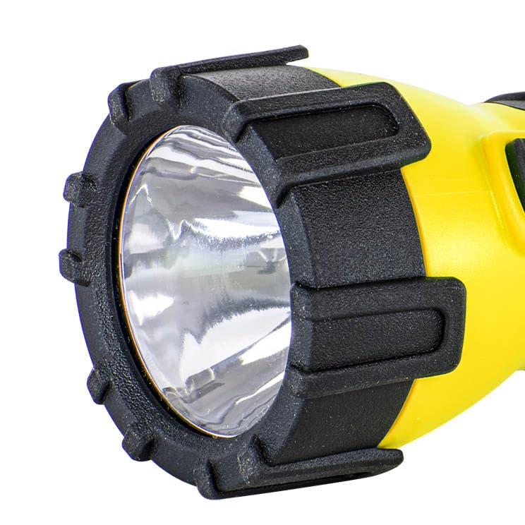 Dorcy 150 Lumen Floating Water Resistant LED Flashlight with Carabineer Clip, Yellow (41-2510)