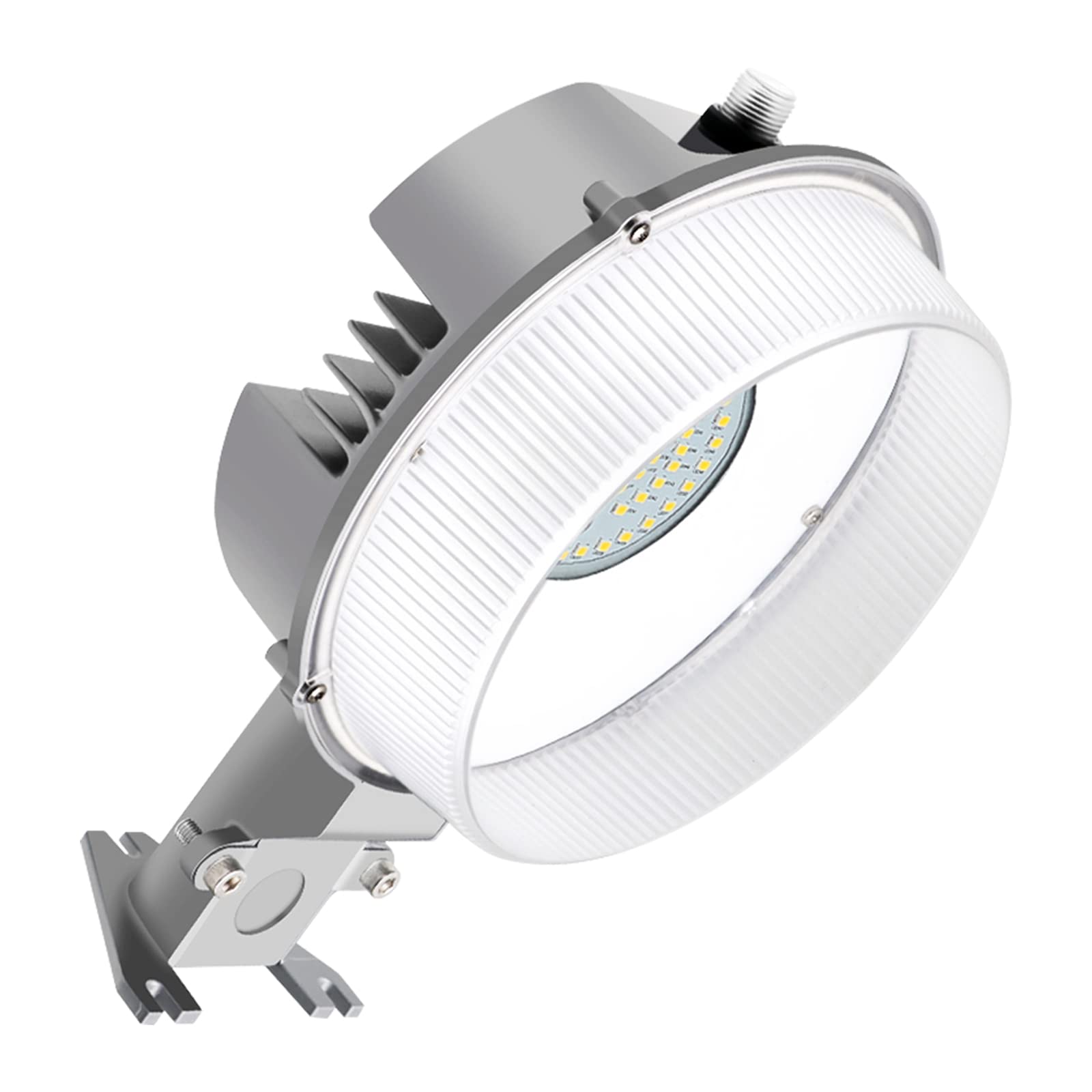 CINOTON LED Barn Light, Dusk to Dawn Outdoor Lighting, 70W 8400LM 5000K Daylight, Exterior Security Flood Light with Photocell, 