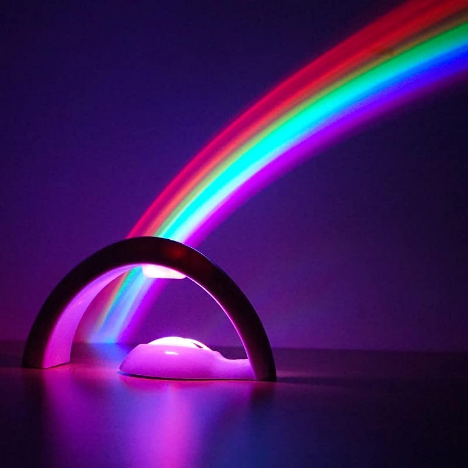Xdalula Rainbow Led Lights - USB Power Supply Rainbow Projector Lamp Rainbow Maker, Rainbow Night Light Projector Rainbow Lights
