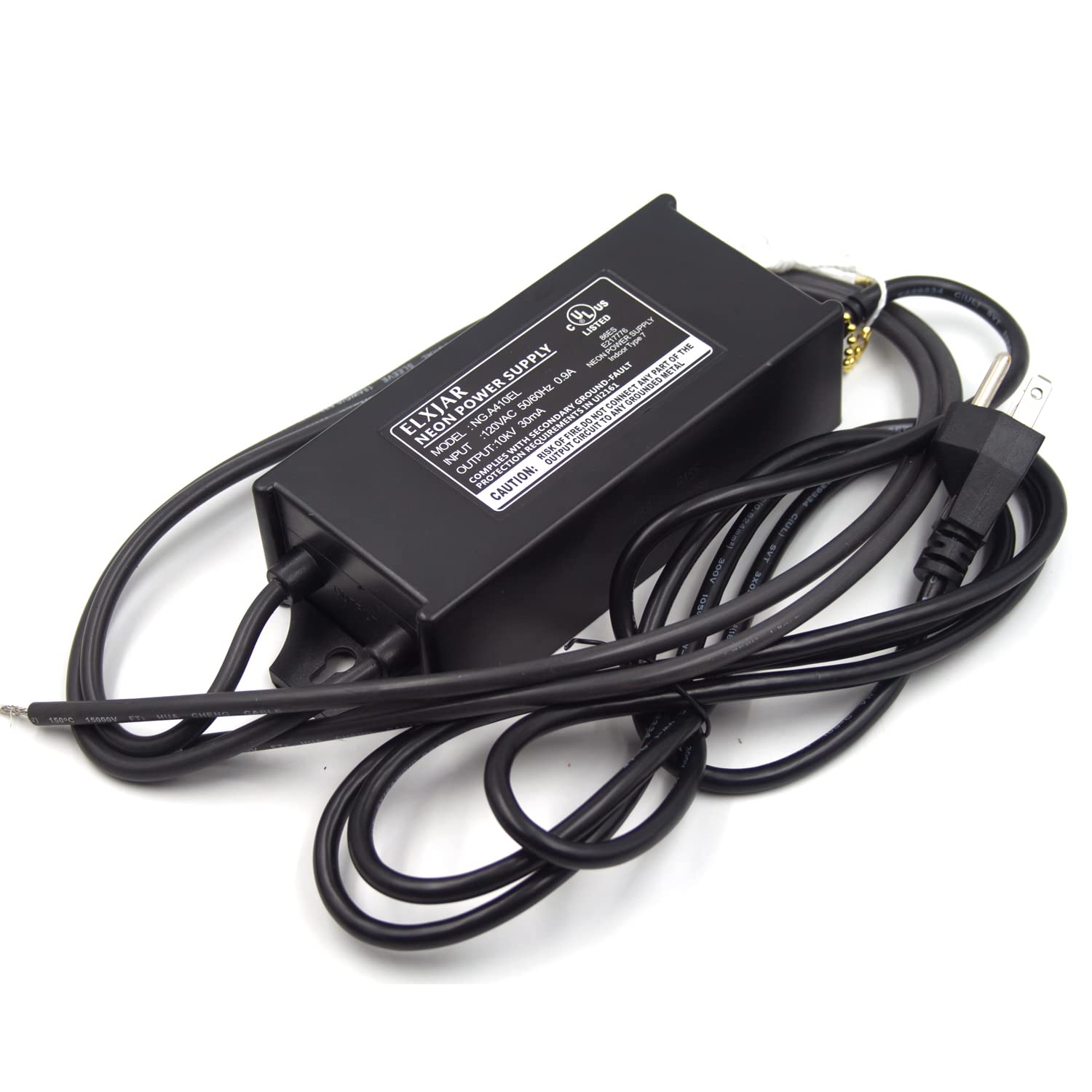 10KV 30mA 10000V Power Supply for Glass Neon Sign Electronic Neon Light Transformer with UL Approval