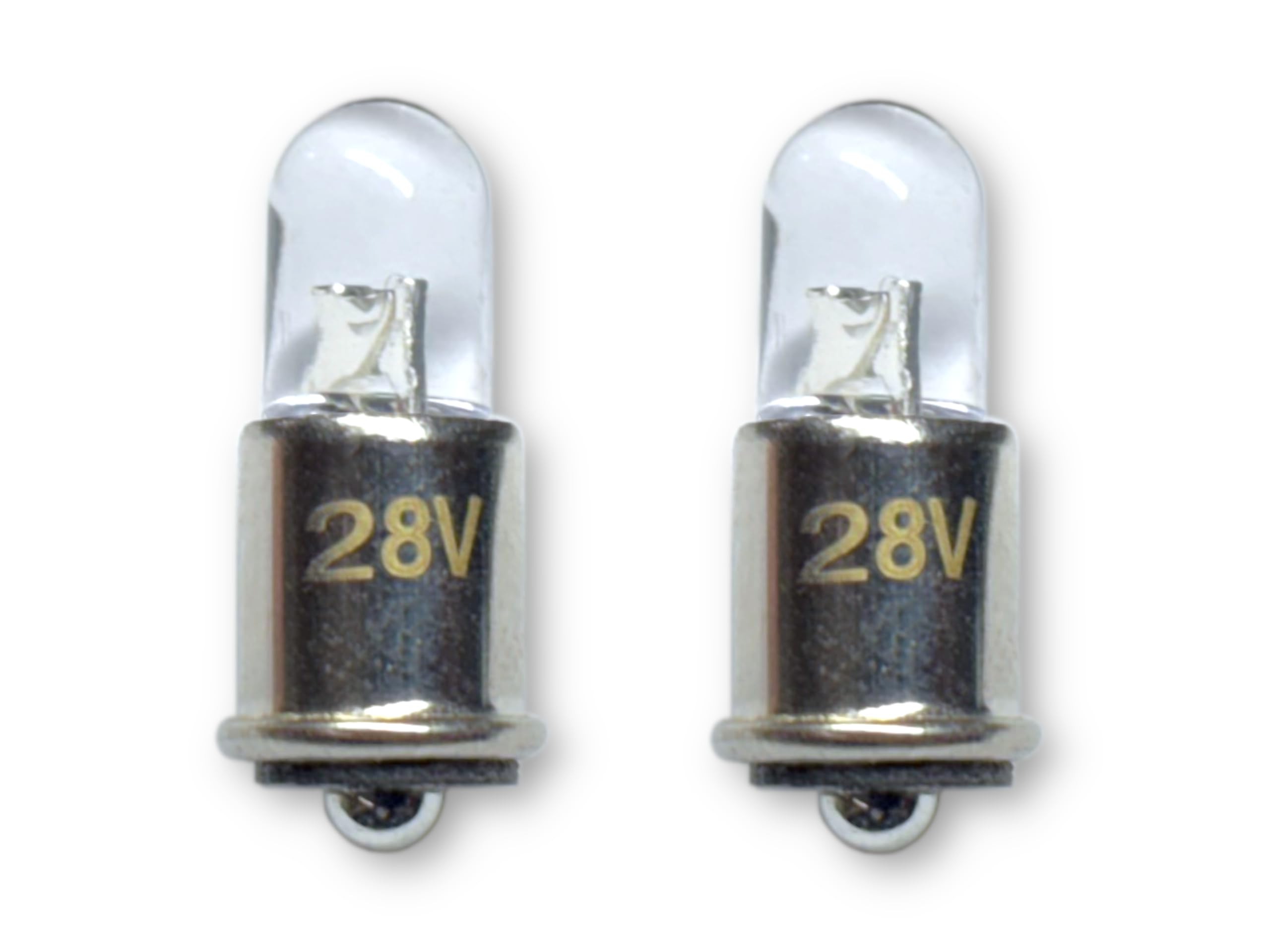 Aero-Lites LED Replacement Bulb 28V DC Midget Flanged Base Model AL-327 2-Pack Blue