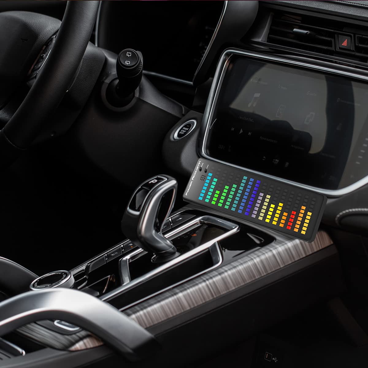 Power Acoustik Spectrum Analyzer SA-26 - RGB Light Bar, 176 LED, Multicolored Ambient Lighting for Home & Vehicle