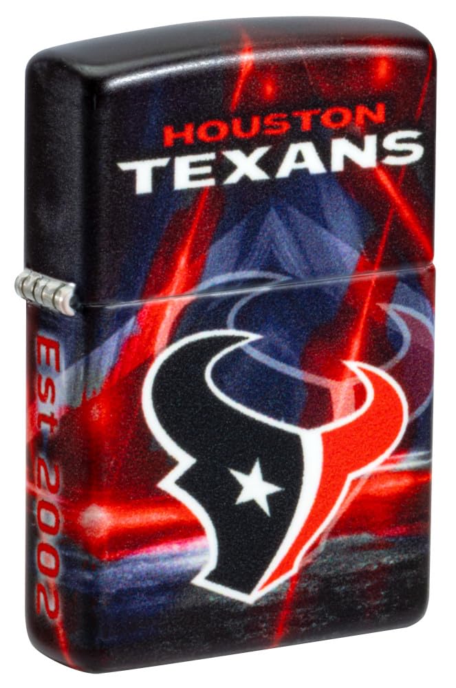 Zippo Nfl Houston Texans 540 Matte Pocket Lighter