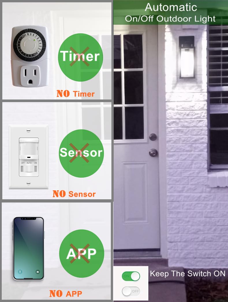 12-Pack Dusk To Dawn Light Bulbs  10W Equivalent 75W Soft White 2700K  1100Lm Auto On/Off Sensor  E26 Base For Outdoor Security Lighting  Porch  Garage