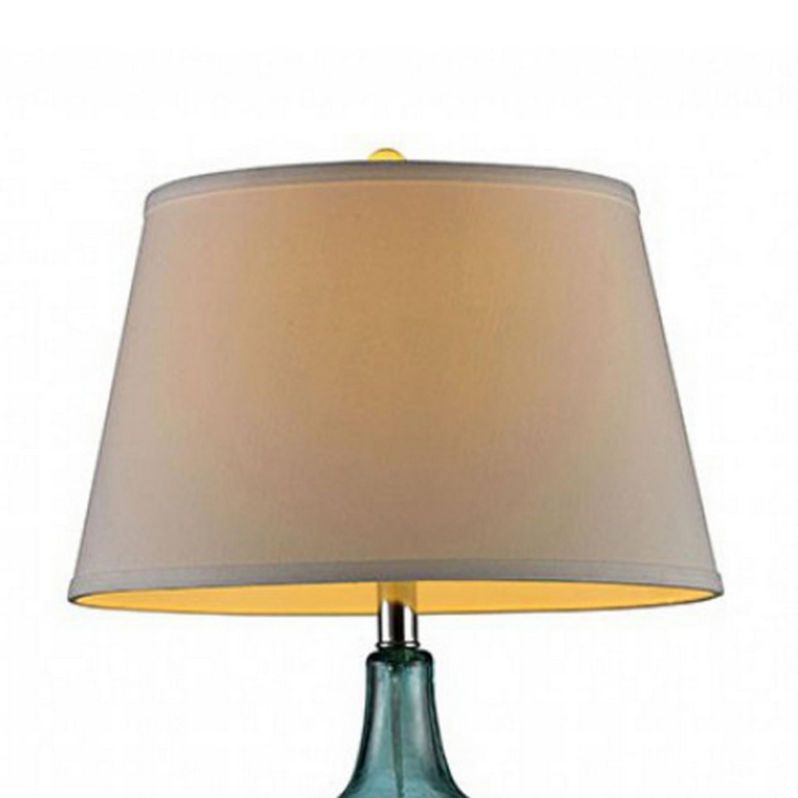 Benzara, Blue Bm131783 Contemporary Table Lamp