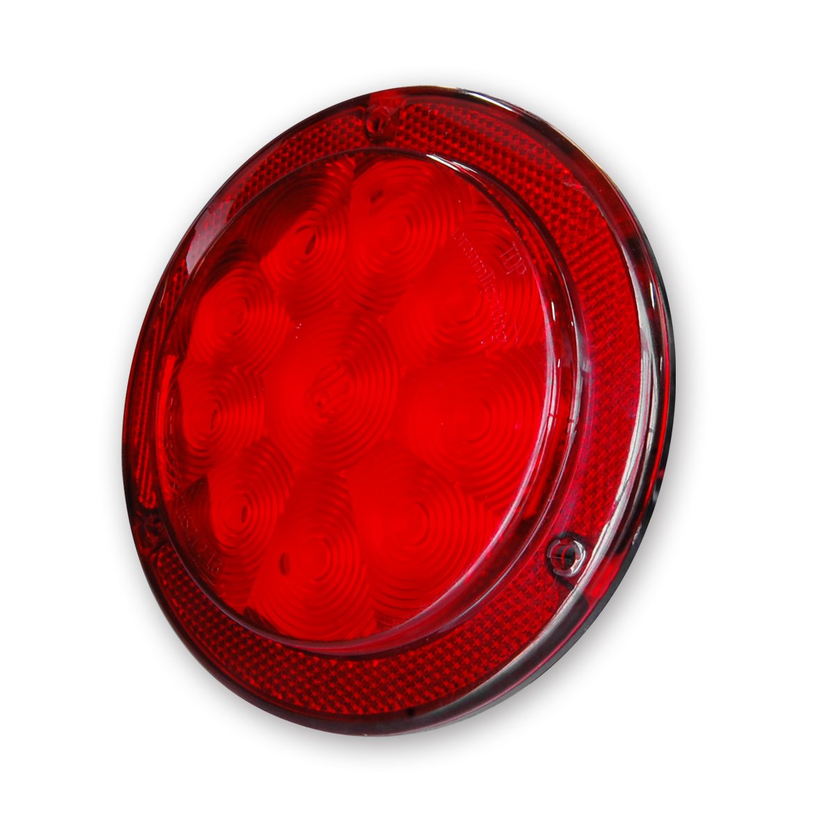 Dream Lighting 5.4in LED Trailer Tail Lights, Waterproof, Dual Red, DOT Approved, Pack of 2