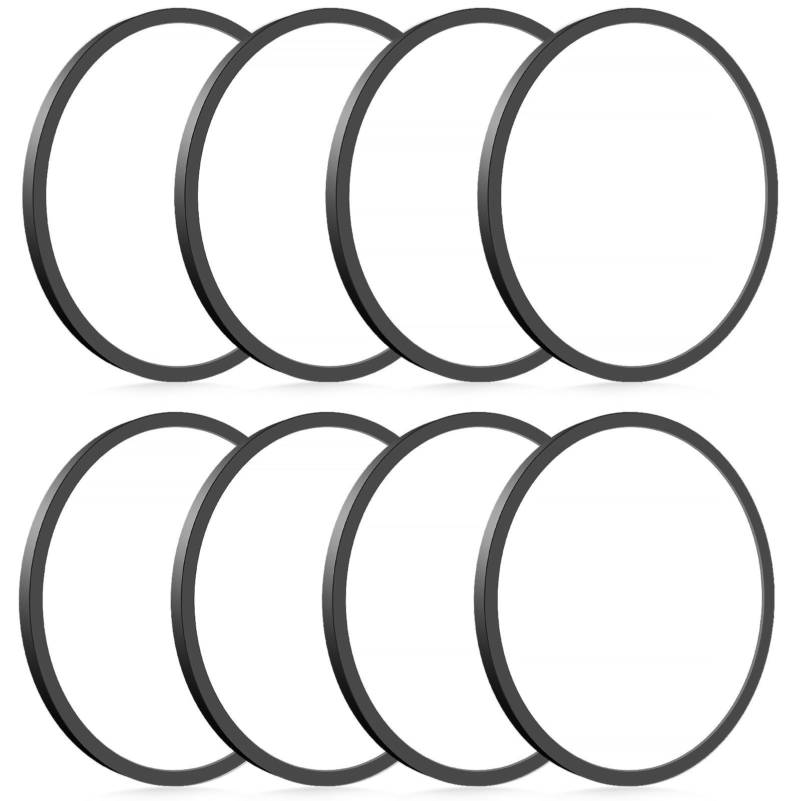 hepside 8Pack LED Flush Mount Ceiling Light Fixture  9Inch 18W  Dimmable&3000K/3500K/4000K/5000K/6500K Adjustable Low Profile Ceiling Lights  Round Flat Ceiling Light for Closet Kitchen Hallway-Black