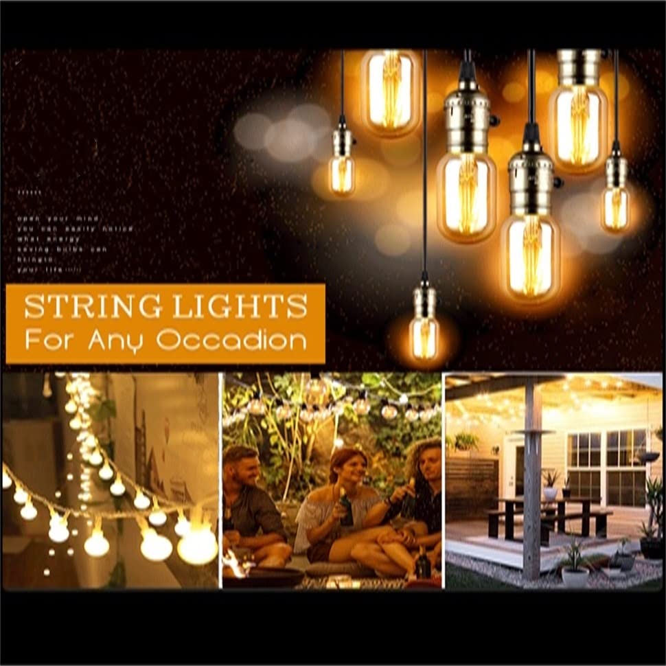 Livemax Led Tubular Bulb 4W Daylight White 5000K E26 Clear Edison Bulb,40W Equivalent 400 Lumens, Antique Edison Style Led Filam