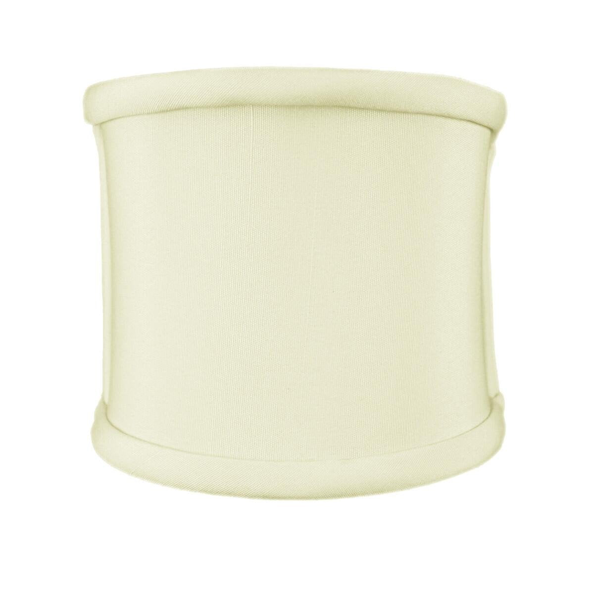 HomeConcept 4x4 Clip-on Sconce Lampshade Eggshell Shantung Fabric - Model 040404HSES