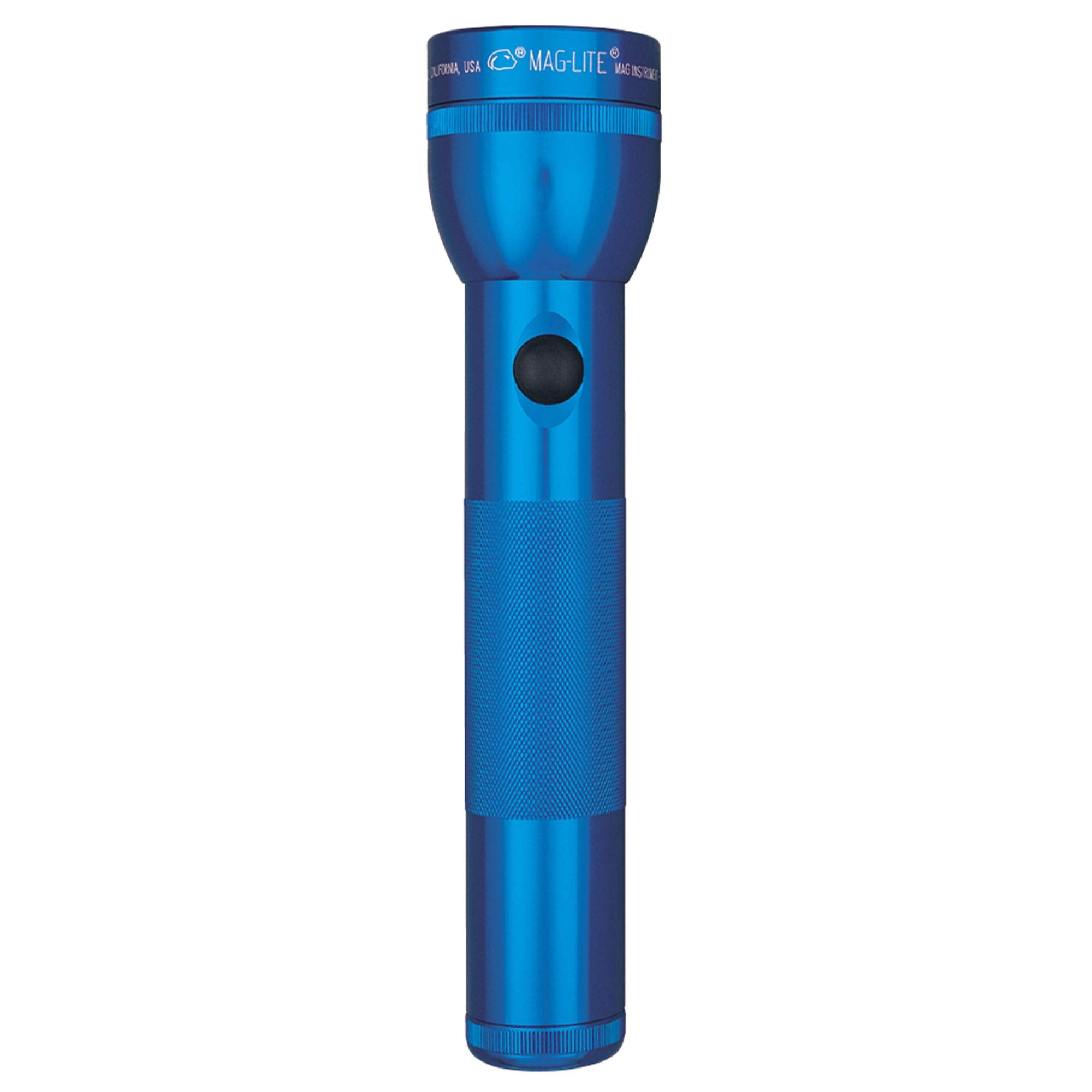 Maglite Heavy-Duty Incandescent 2-Cell D Flashlight in Display Box, Blue