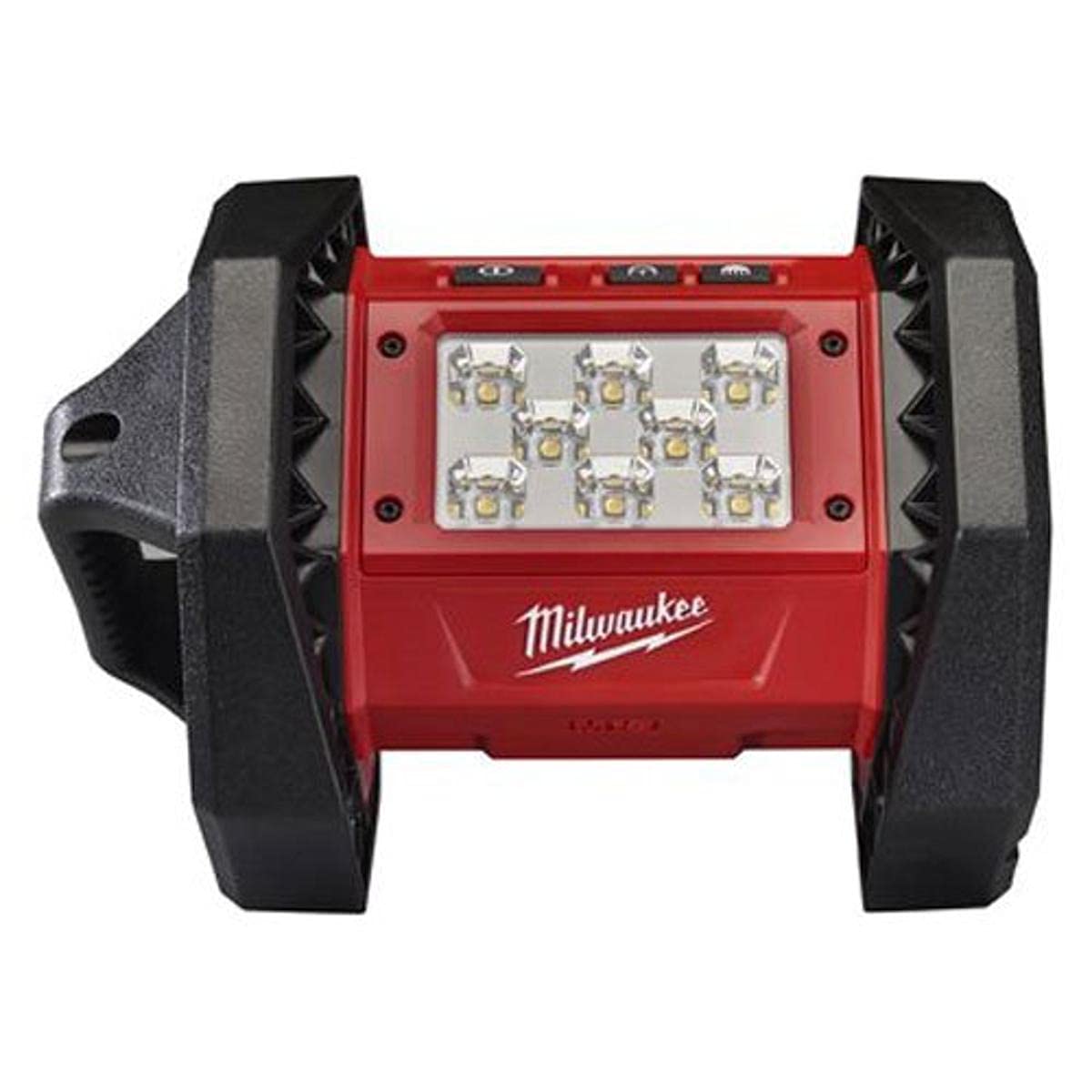 Milwaukee M18 LED Flood Light - Model 2361-20, Tool-Only, Red Color