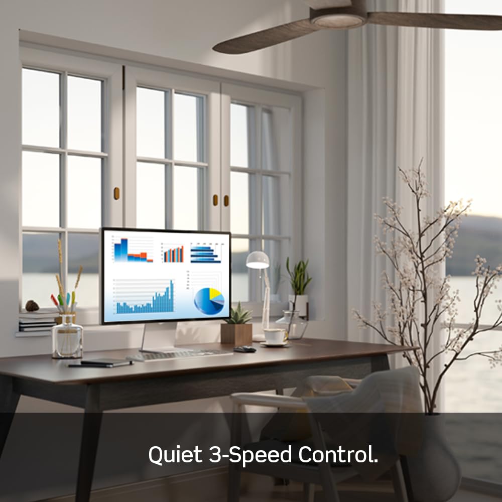 Leviton Decora Slide Ceiling Fan Wall Switch, Quiet 3-Speed Fan Control, 1.5 Amps, Dsf01-10Z, White With Ivory And Light Almond