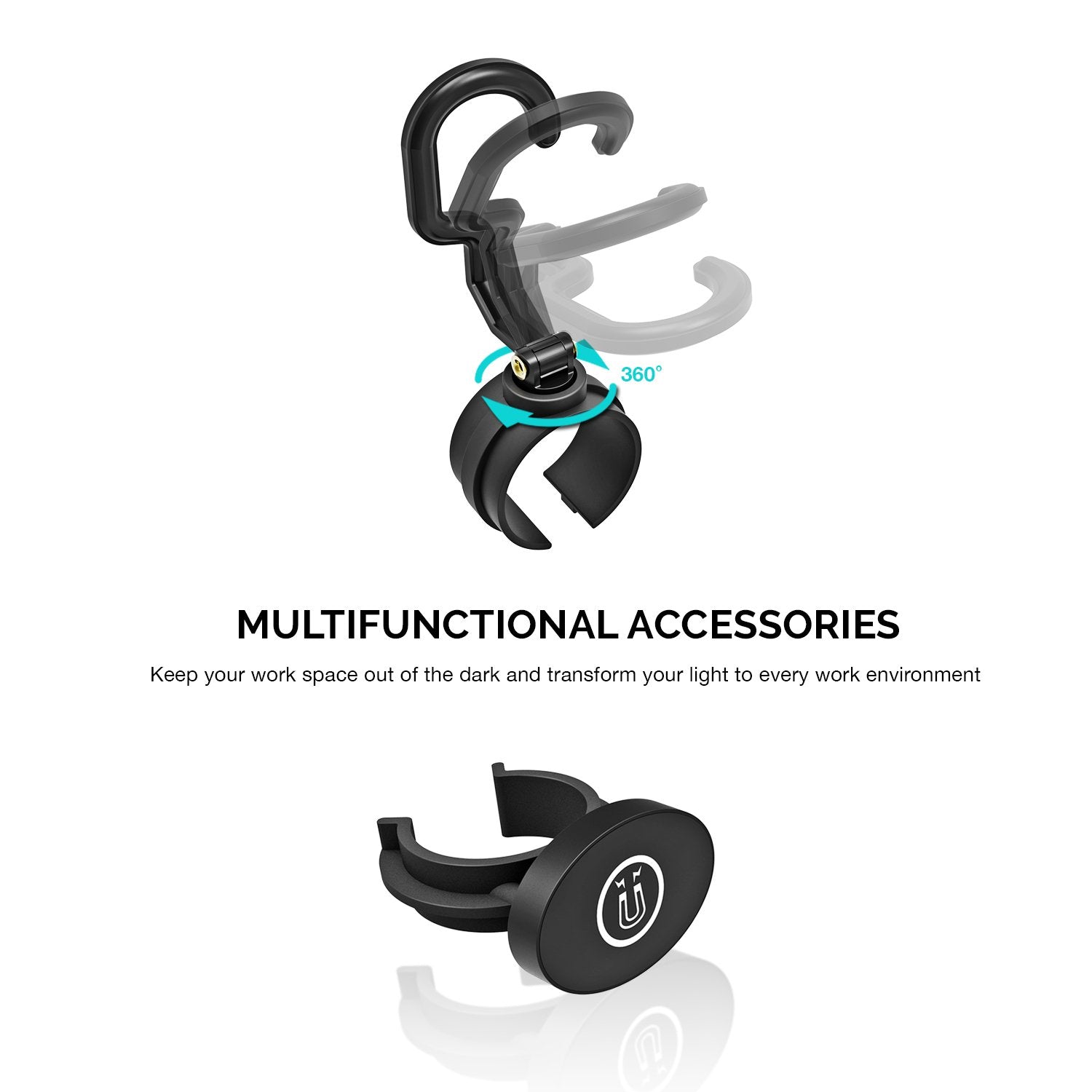 Neiko 40339A Cordless Cob Led Work Light With Rechargeable 4,400-Mah Li-Ion Battery, Up To 11.5 Hours Of Run Time, And Max Brigh