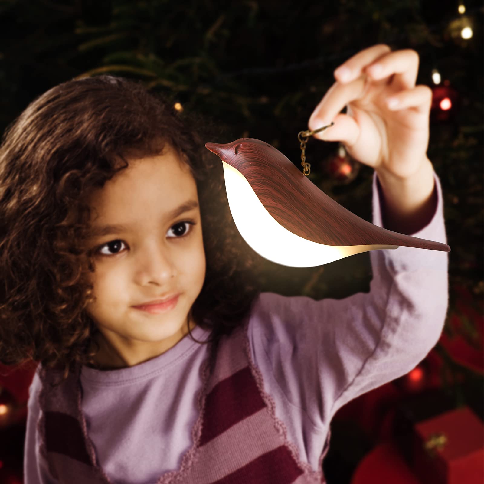 Ym Dragon Small Bird Table Lamp, Cordless Bedside Lamps, Battery Operated Lamp With 3 Color Temperatures, Dimmable Bird Night Li