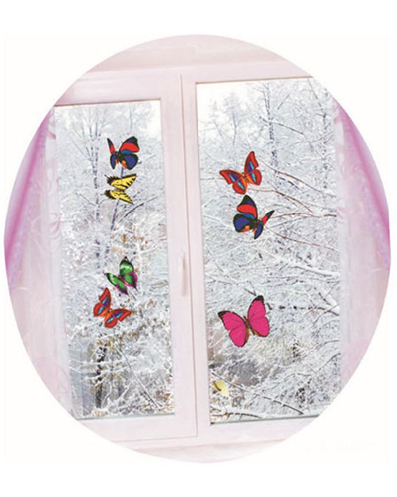 Takson Led Butterfly Decoration Light Butterfly Sticker Wall Light For Garden,Backyard,Lawn,Party,Festive(12Pcs)