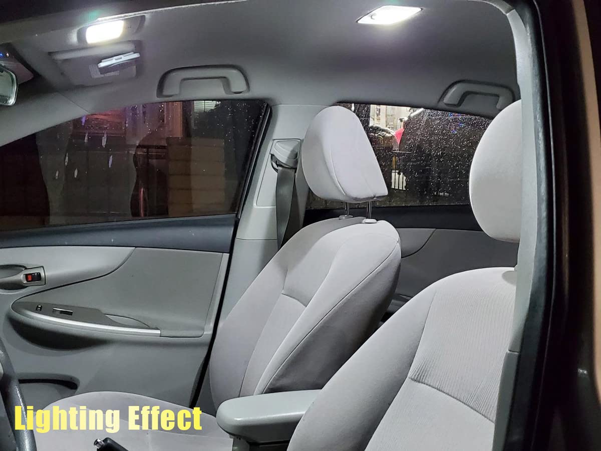 Endpage 14Pcs Camry Led Interior Light Kit For Toyota Camry 2007 2008 2009 2010 2011 2012 2013 2014 2015 2016 2017 2018 2019 2020 White Interior Leds Package + License Plate Lights, Install Tool