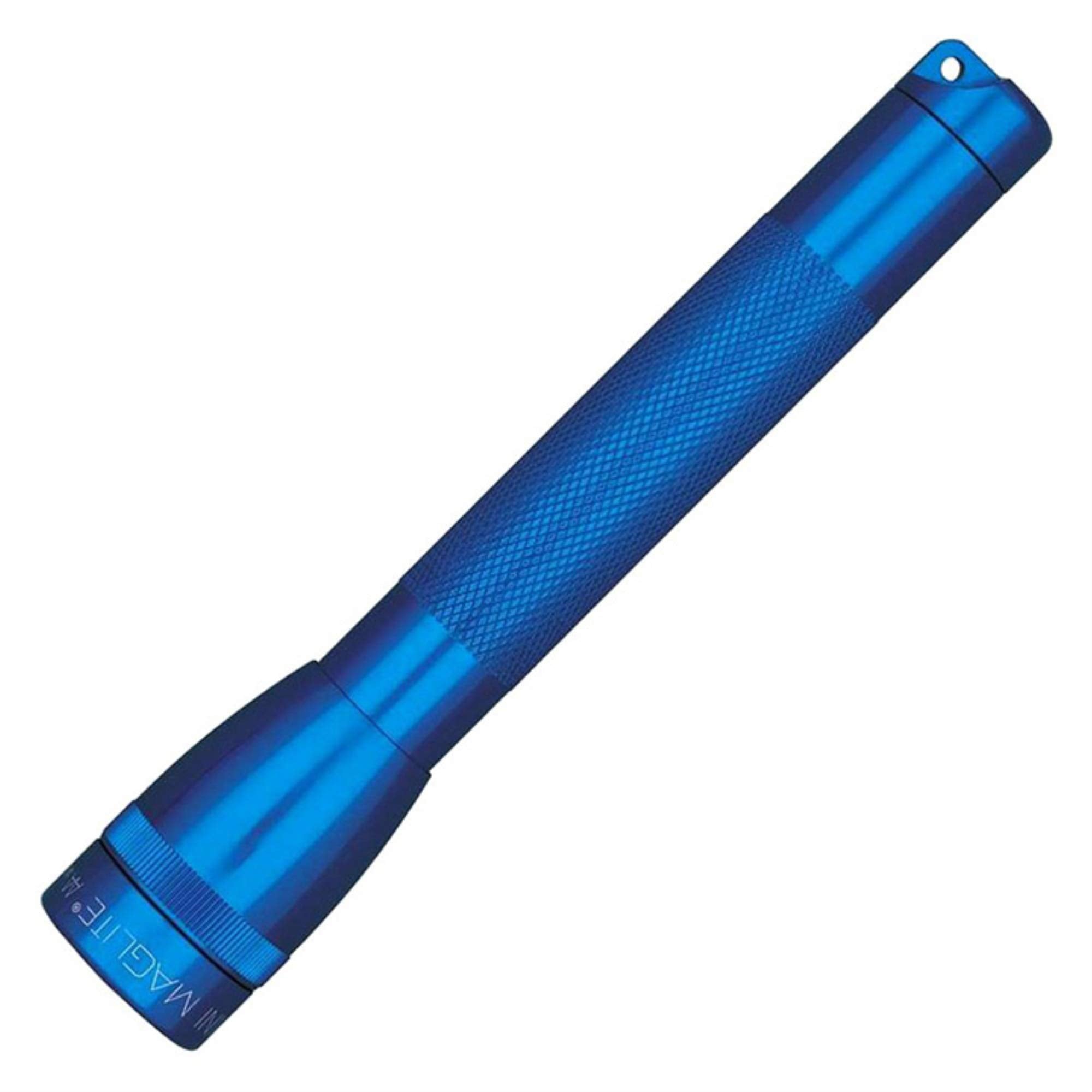 MagLite Mini-Mag Combo Pack with Batteries, Aluminum, Blue, Model M2A11C