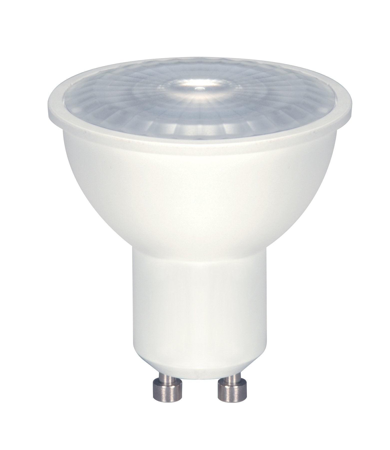 Satco MR16 LED Bulbs, 6.5 Watt, 2700K, GU10 Base, 120 Volt, 6 Count, White, Model S9382