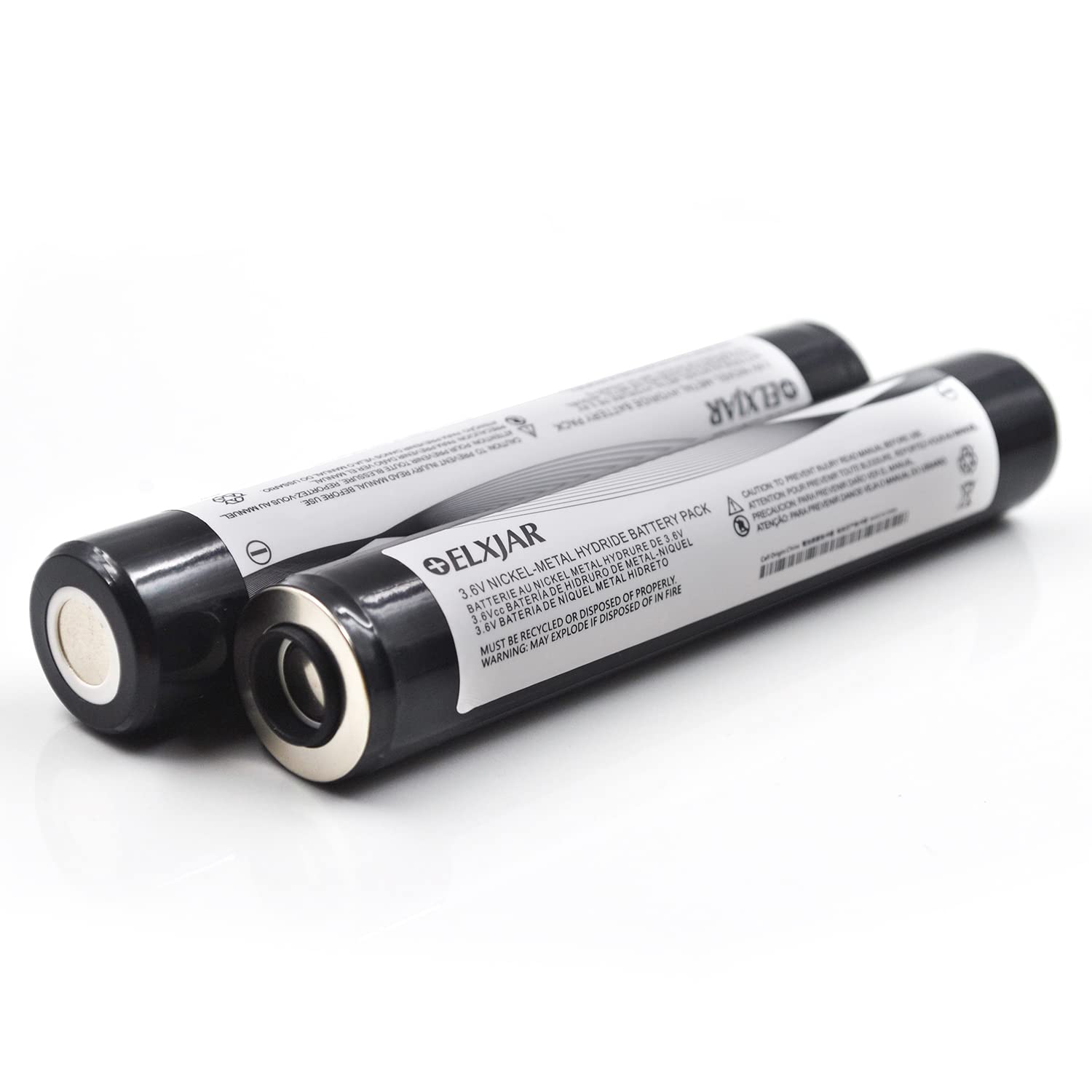 YUTSUJO Rechargeable Battery Pack 3.6V 3000mAh NI-MH for Streamlight Stinger DS & Pelican M9 (2-Pack)