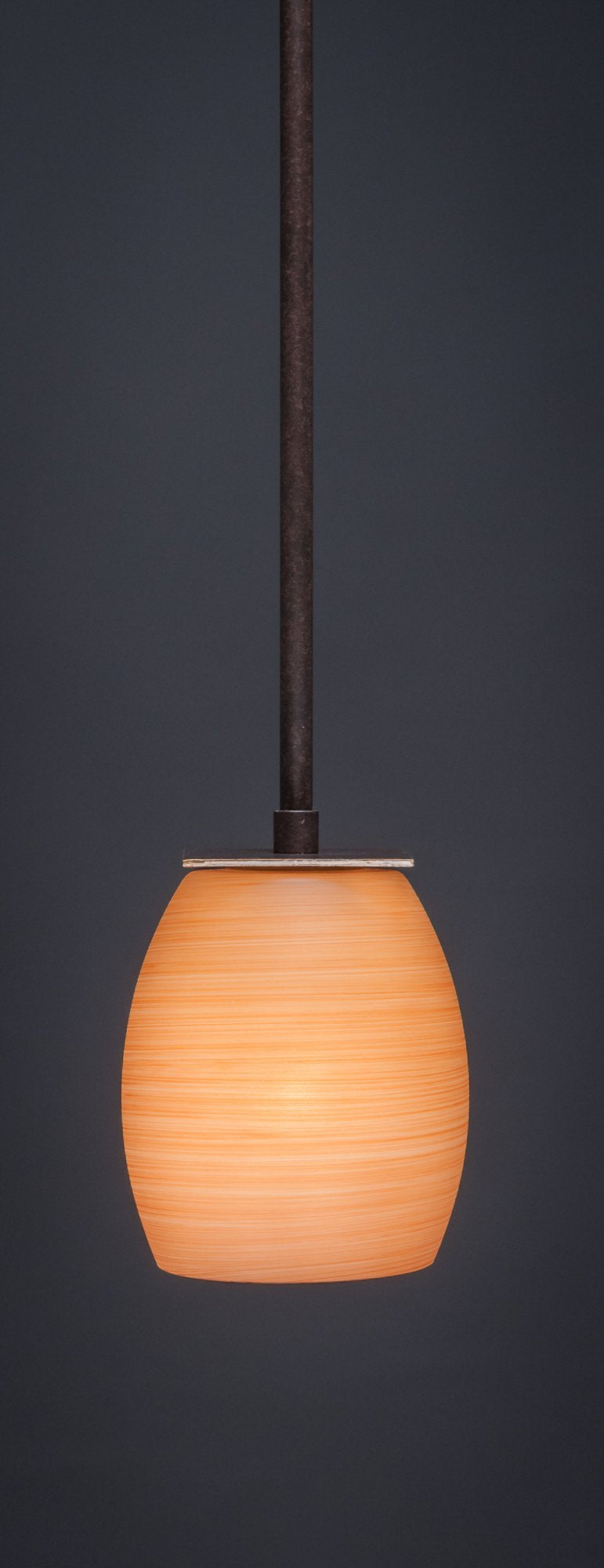 Apollo 1 Light Mini Pendant in Dark Granite (573-DG-625)