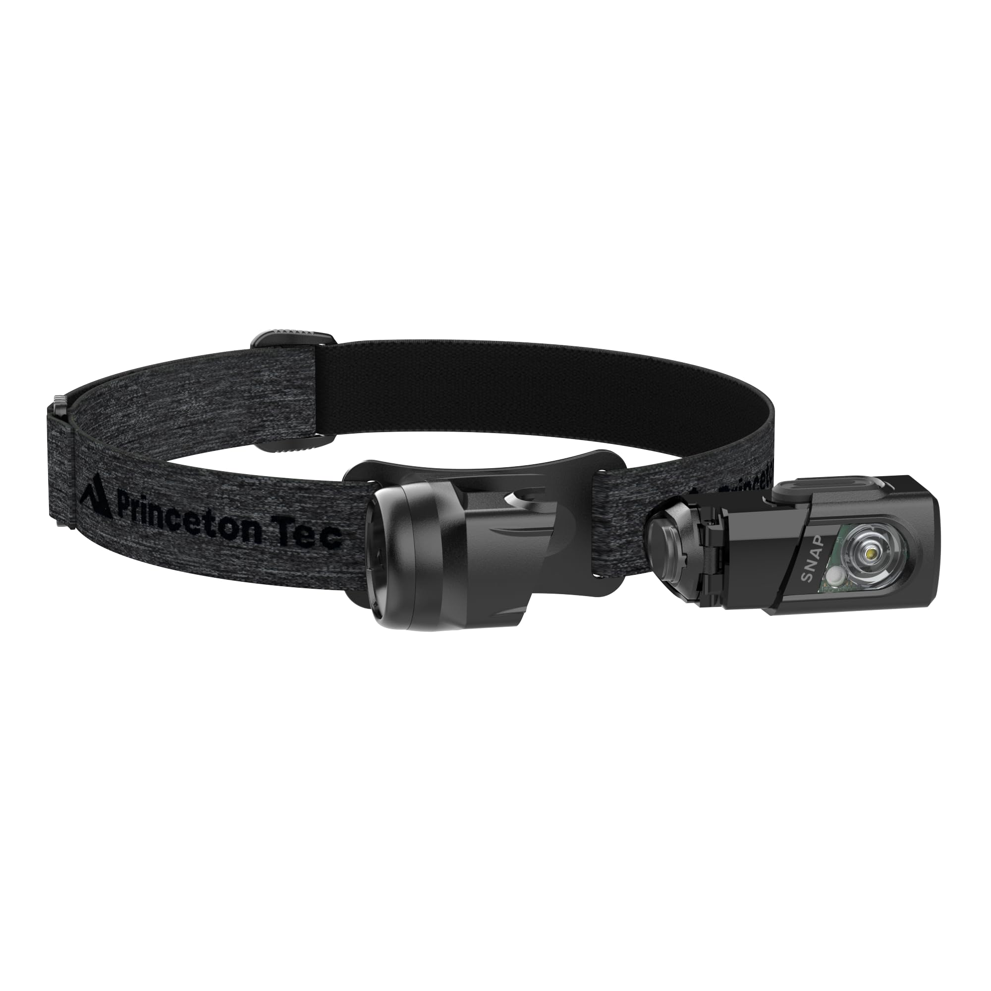 Princeton Tec SNAP 450 RW Solo - Magnetic Detachable Headlamp with 450-Lumen Dimmable White and Red LEDs, Long Runtime, IPX4 Wat