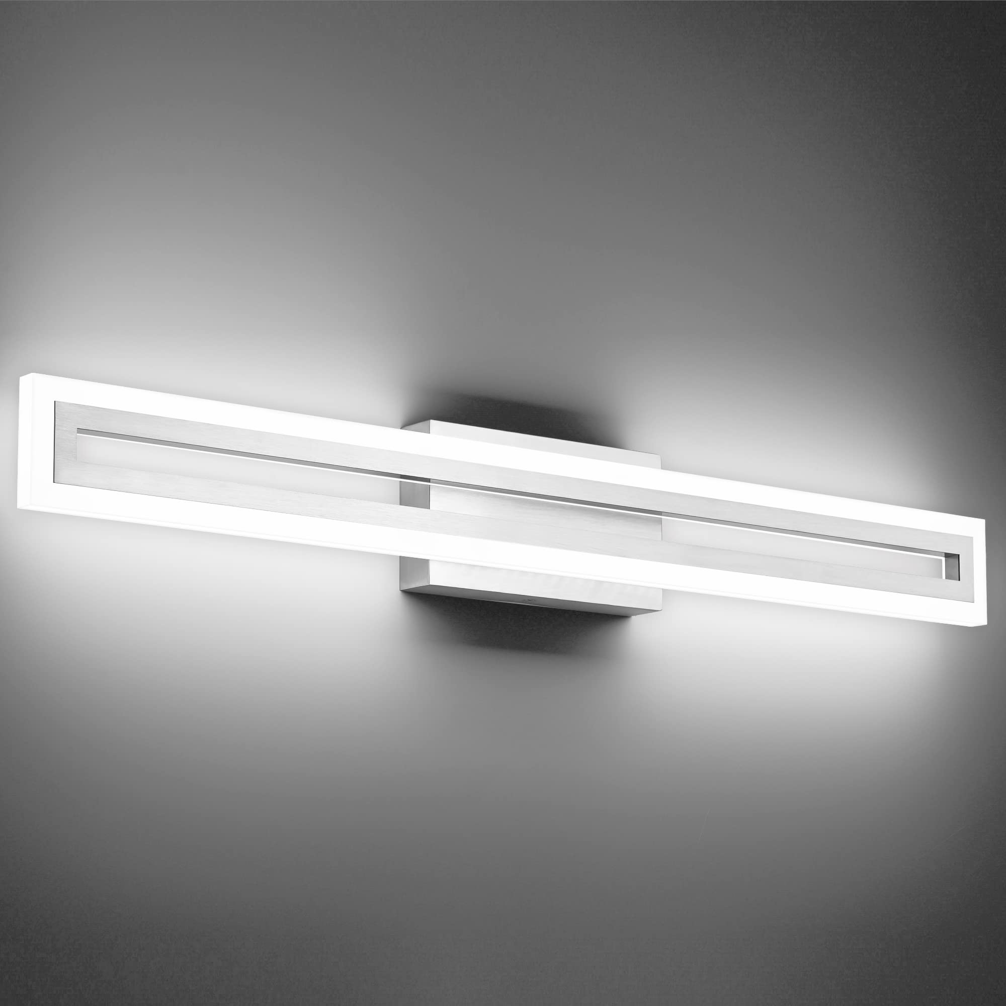 SOLFART LED Vanity Light 31.8 Inch Aluminum Brushed Nickel Model S8300