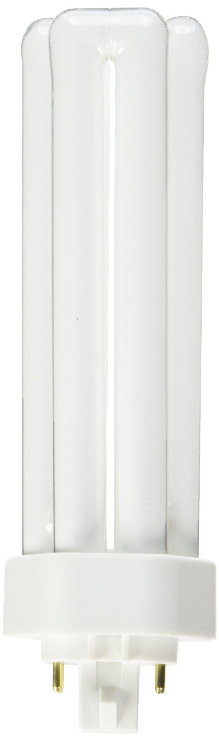 SYLVANIA 42-Watt Compact Fluorescent Lamp, 3500K, Triple Tube, White, 10 Count, Model 20871