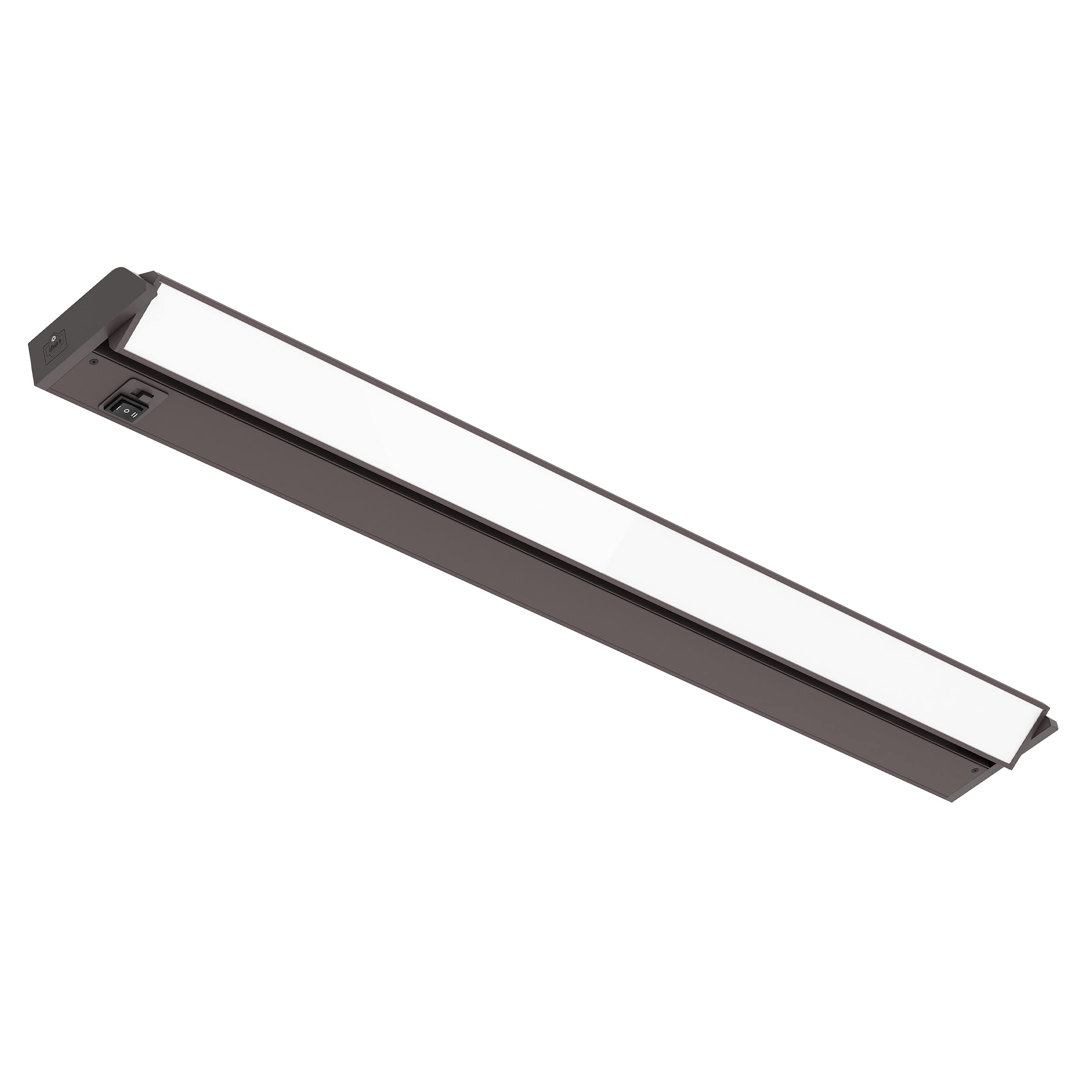 Getinlight 32-Inch Swivel Led Under Cabinet Lights, Glass Lens, Selectable White 2700K/4000K/5000K, Dimmable With Wall Dimmers,