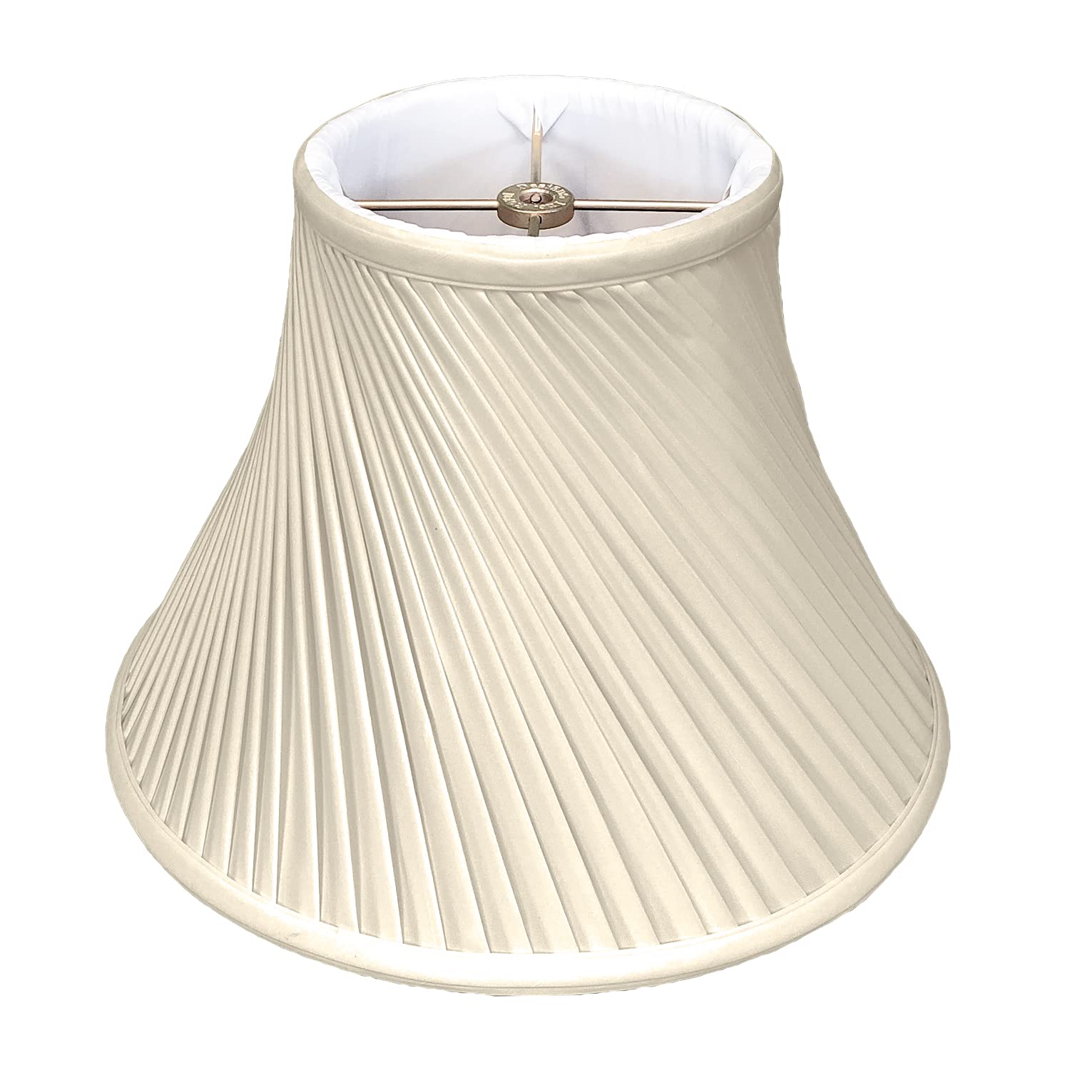 Royal Designs BS-717-14BG Twisted Pleat Basic Lamp Shade, 6 x 14 x 11, Beige