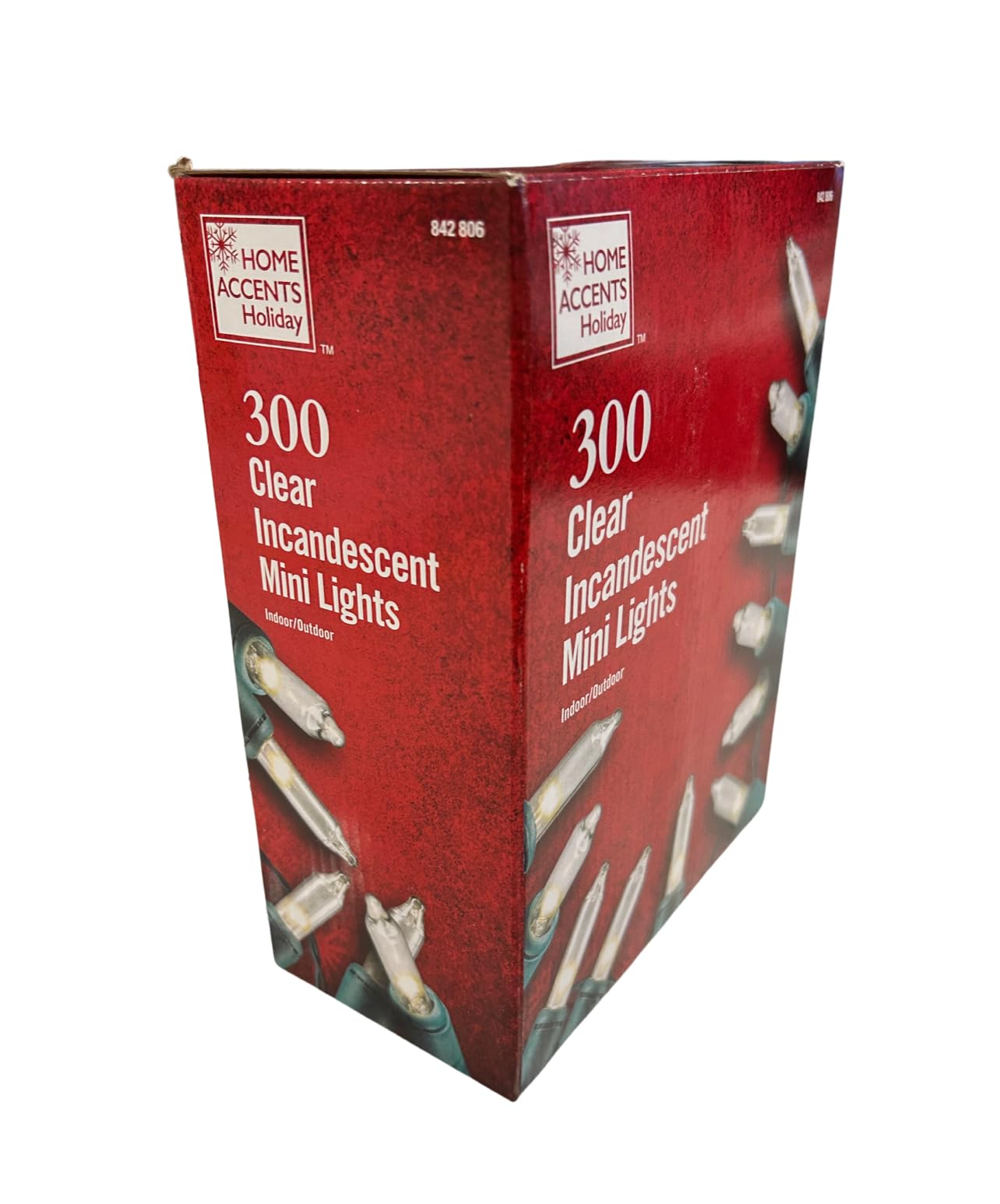 Home Accents Holiday 300 Mini Lights - 68 ft Lighted Length, White, Model SG_B00IU96ZTS