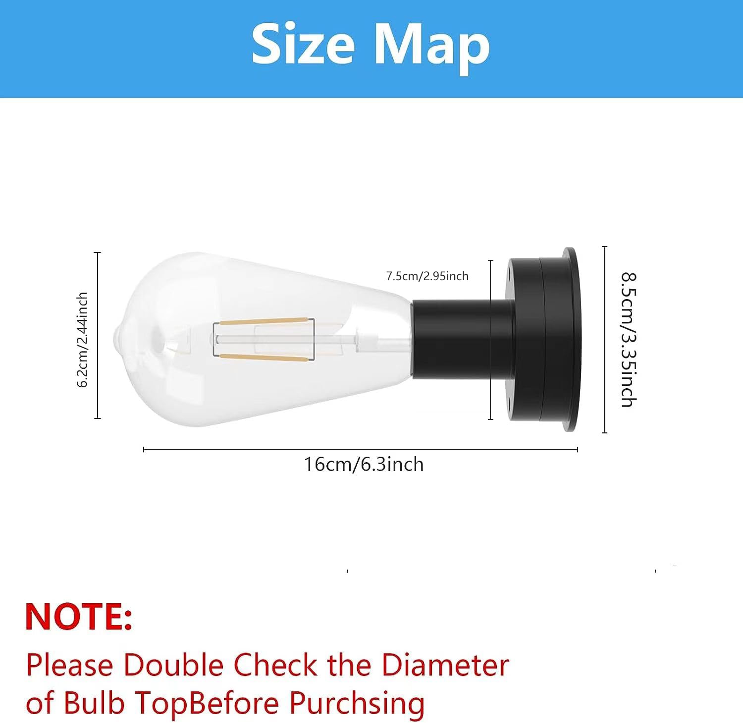 Aqeenura Replacement Solar Light Parts,Waterproof Solar Lanterns Replacement Accessories For Lanterns Outdoor (8.5Cm/3.35 Inch W