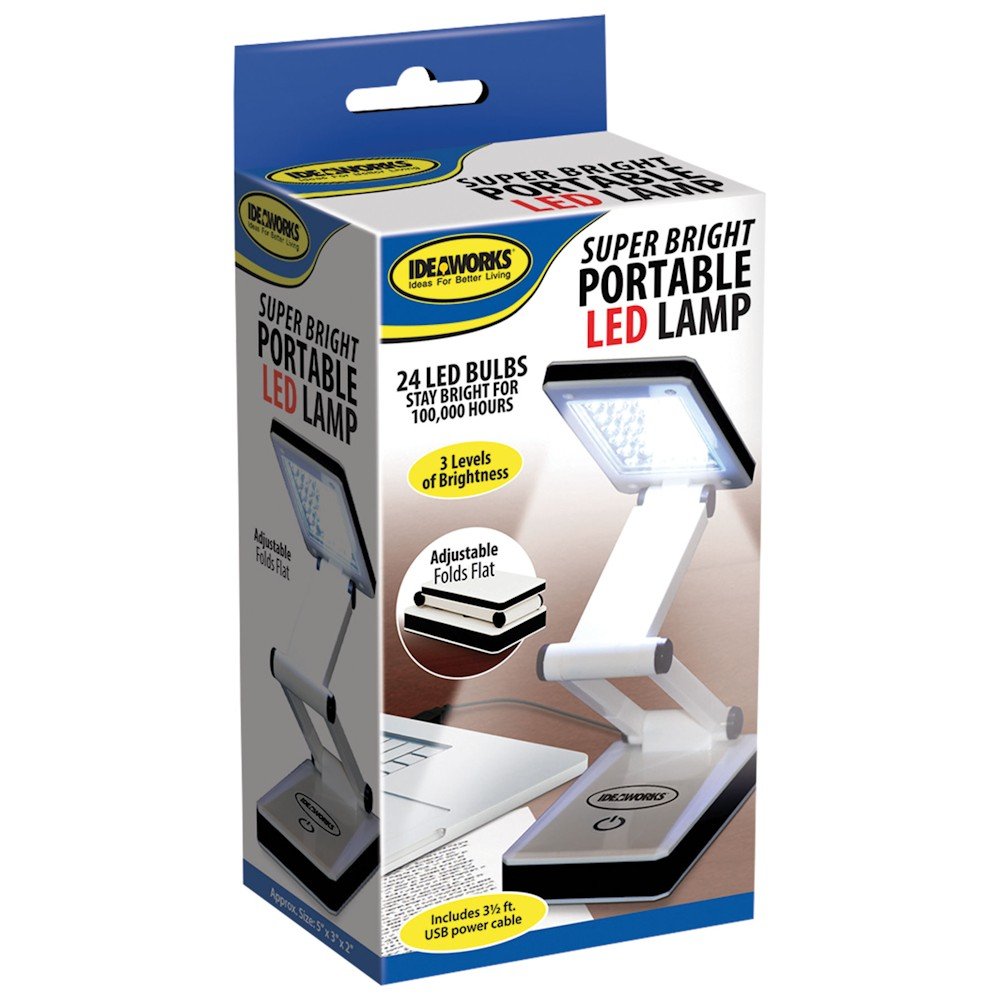 Edmunds Ideaworks Super Bright Portable Led Lamp Superbrightportablledlampw/Usb