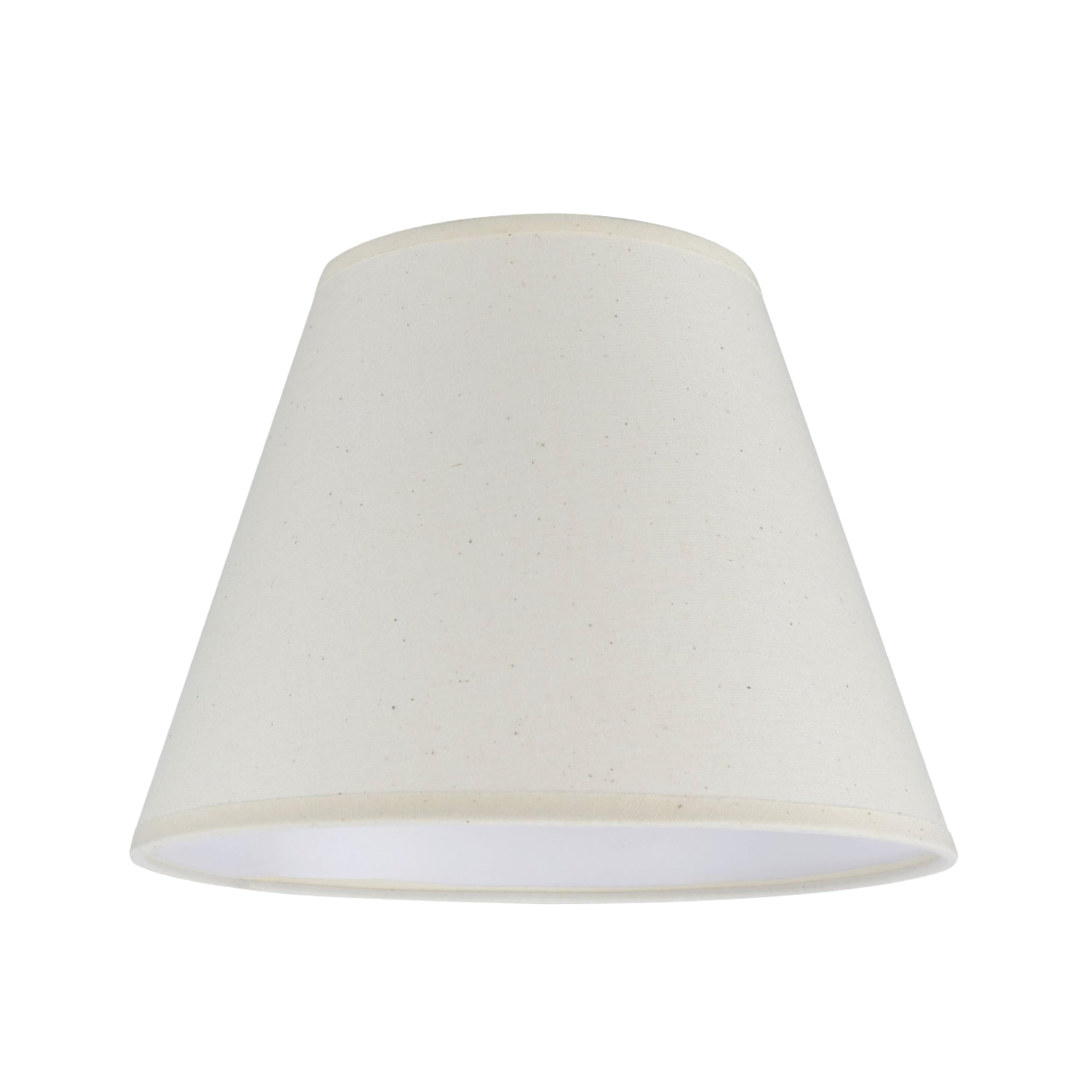 Aspen Creative 32029A Transitional Hardback Empire Shape Spider Construction Lamp Shade in Ivory  9 wide (5 x 9 x 7)