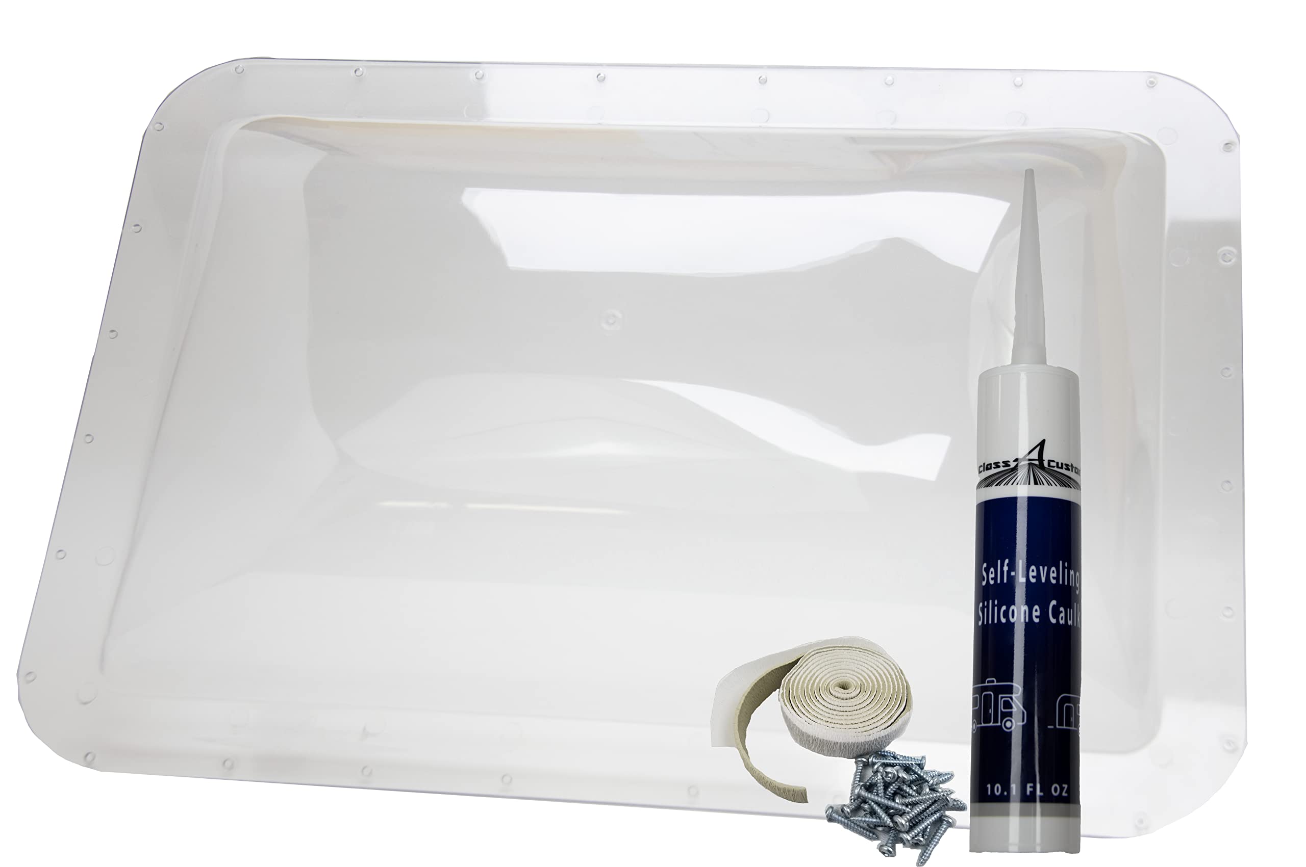 Class A Customs RV Camper Trailer Skylight - 18 x 26 OD / 14 x 22 ID Clear - Model 1826-ESK-CL