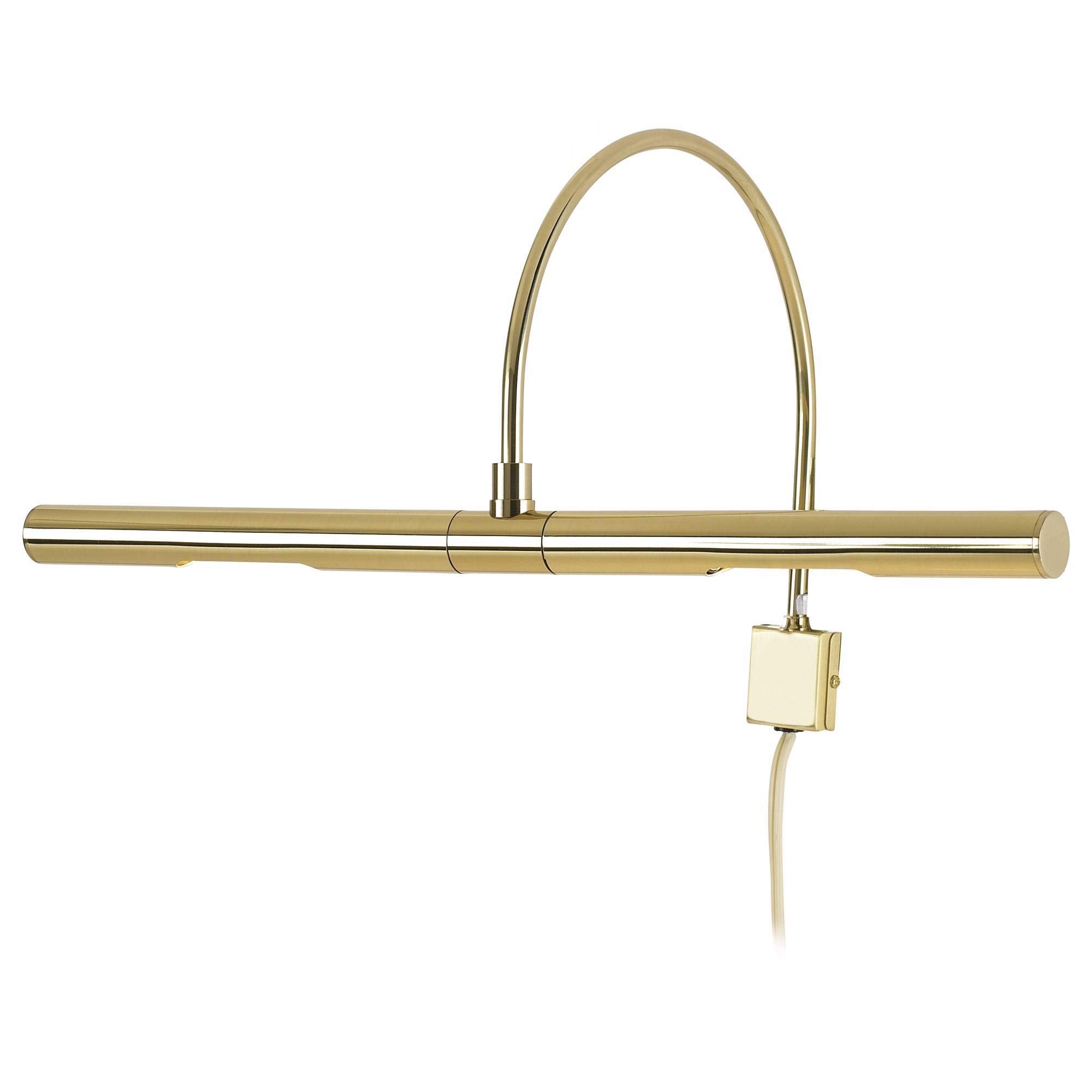 House Of Troy Apr16-61 Advent Profile Picture Light, 16'', Polished Brass