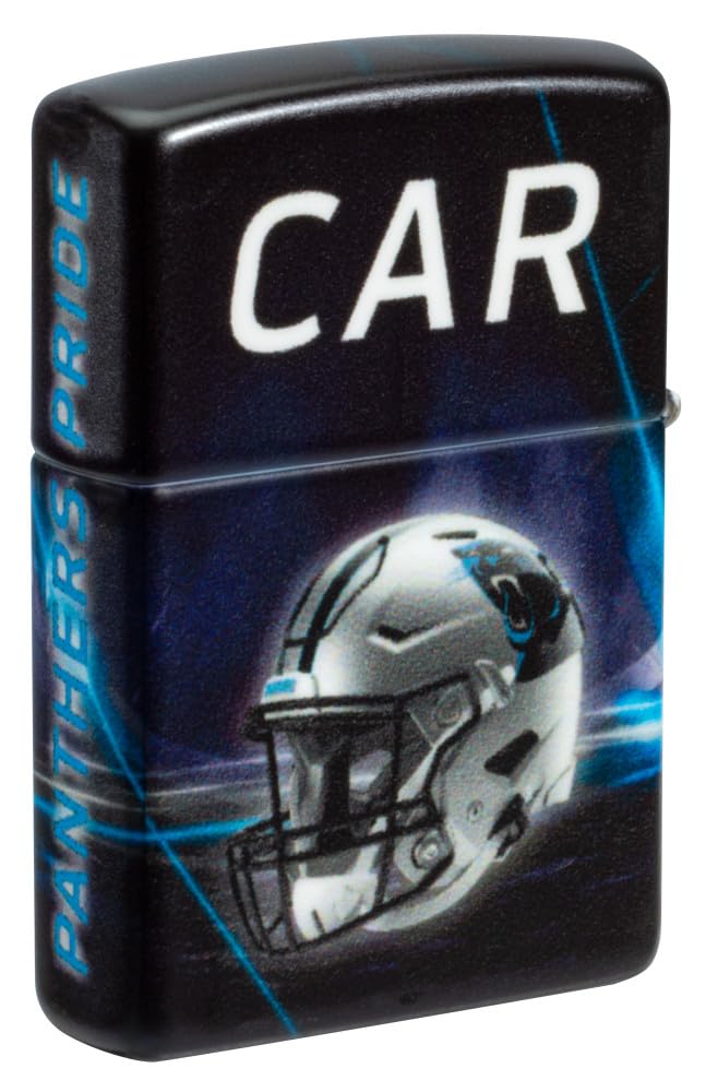 Zippo Nfl Carolina Panthers 540 Matte Pocket Lighter