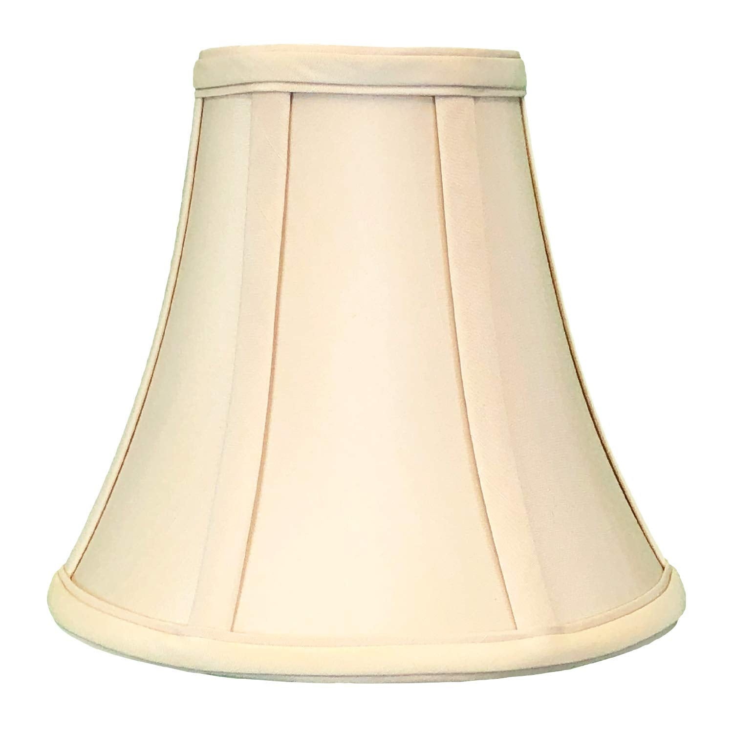 Royal Designs, Inc. ''True Bell Lamp Shade With Round Clip, Beige, 4'''' X 8'''' X 7.25'''''' (Bs-704Rc-8Bg)