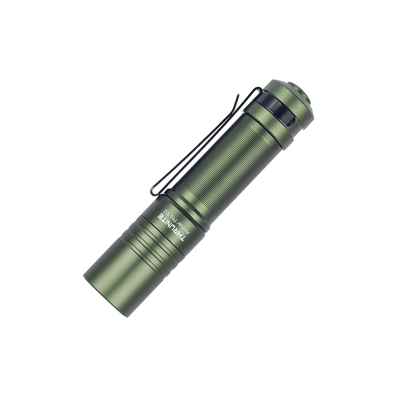 ThruNite Archer Pro V2 EDC Flashlight - 950 Lumens, USB-C Rechargeable, Pocket Size, Dark Green