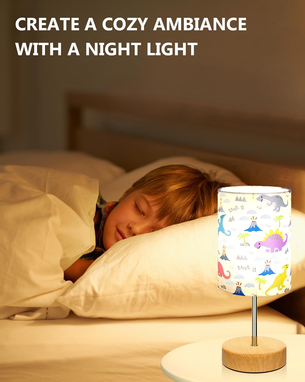 Partphoner Smll Table Lamp Set Of 2 (Wood)